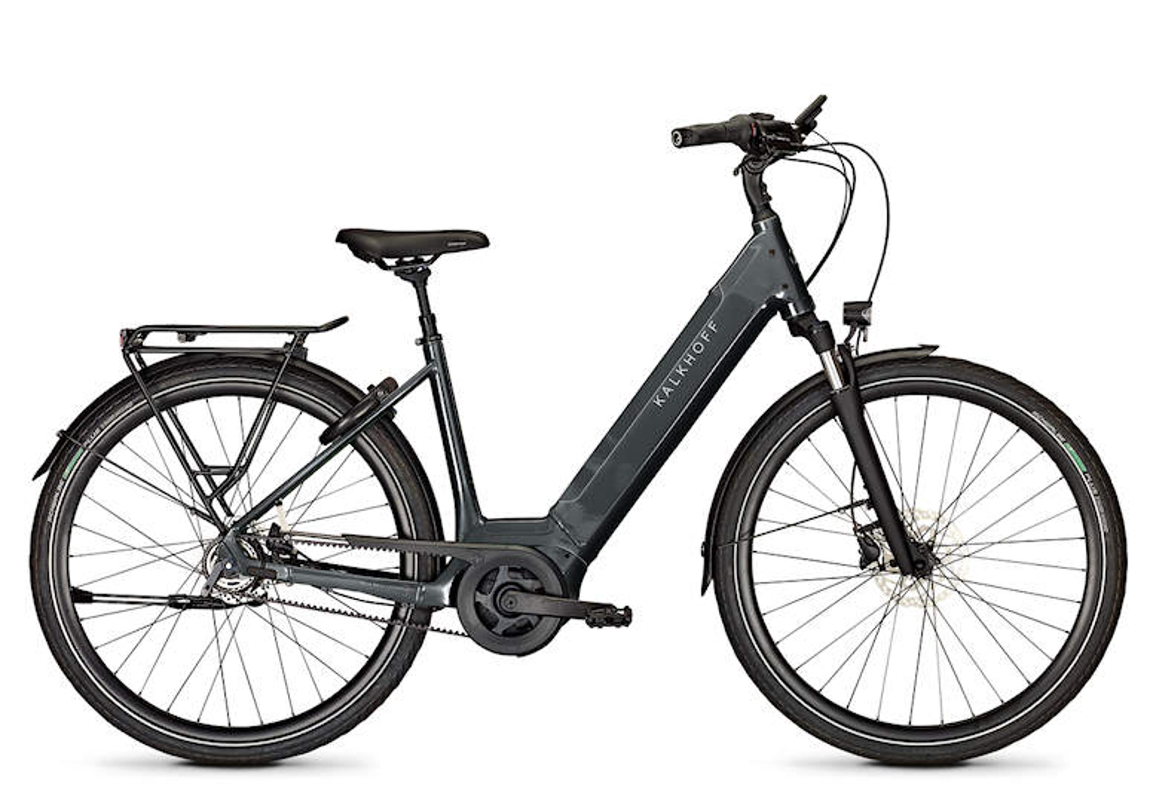 Kalkhoff Image 3.B Excite E-Citybike (schwarz) 1