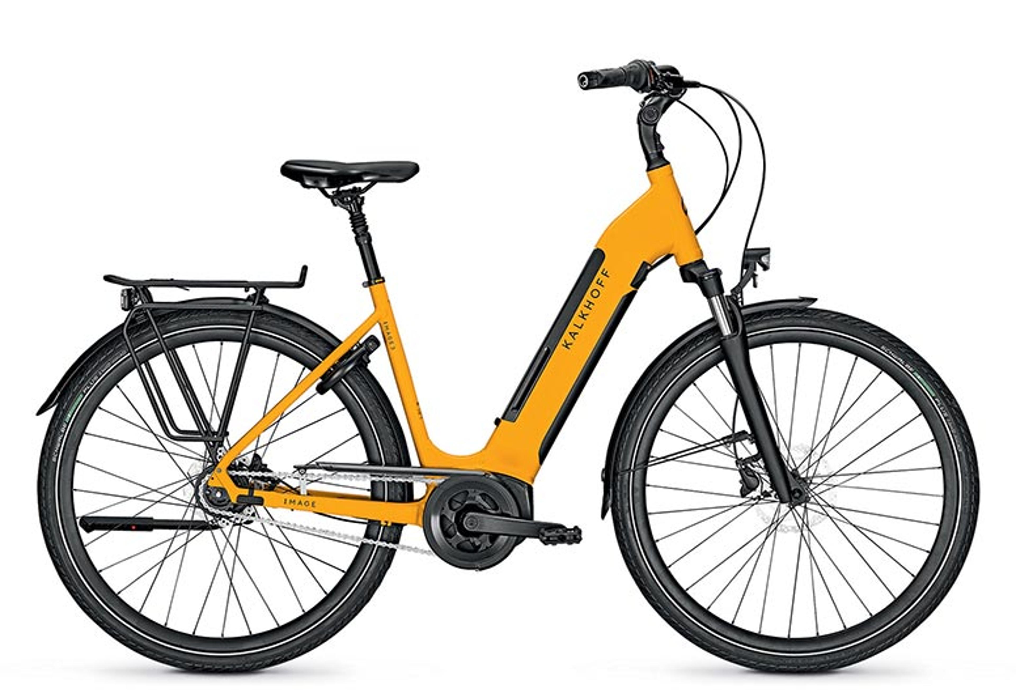 Kalkhoff Image 3.B Move E-Citybike (gelb) 1