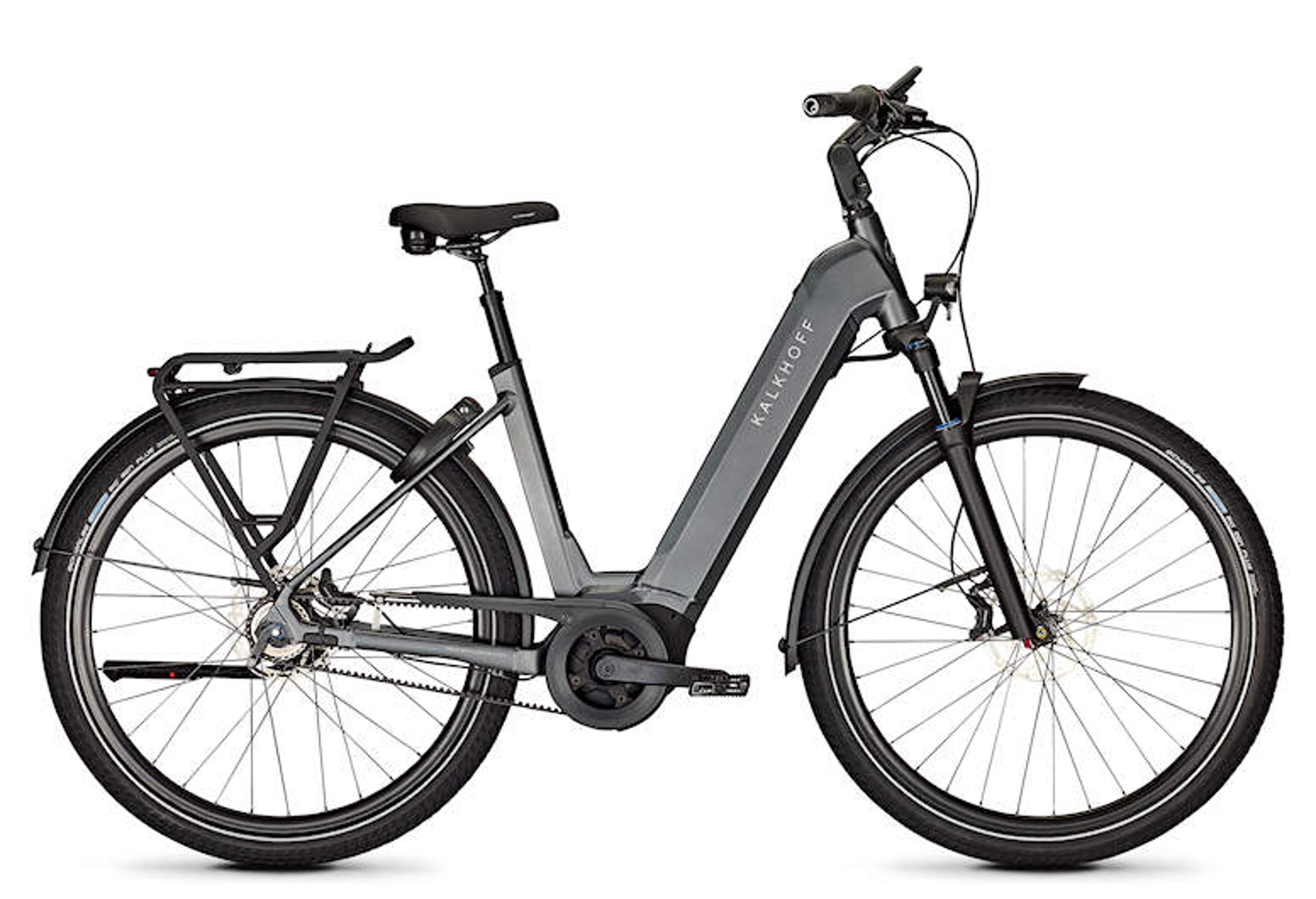 Kalkhoff Image 5.B Advance+ E-Citybike (grün) 1