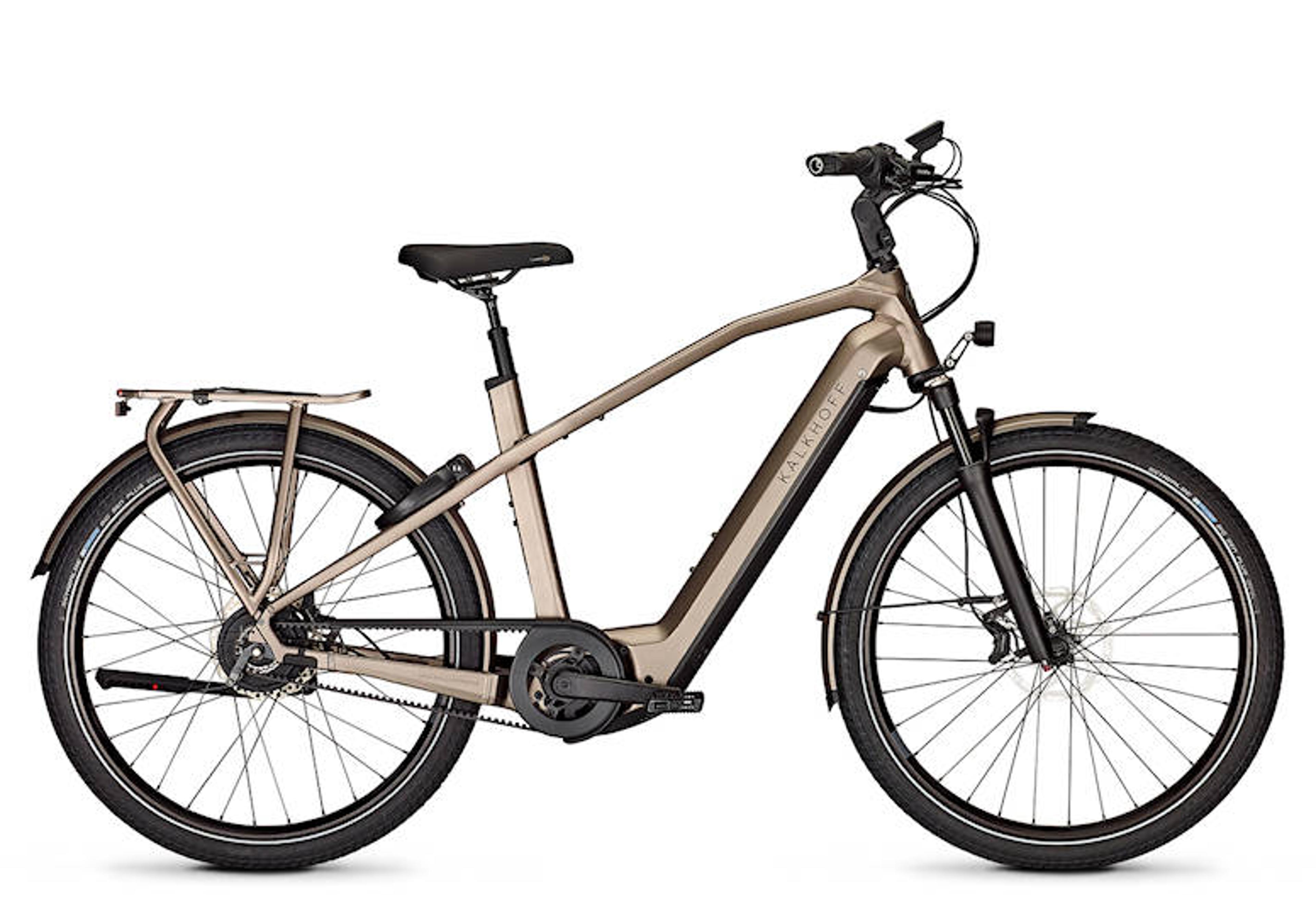 Kalkhoff Image 7.B Excite+ E-Citybike (grau) 1