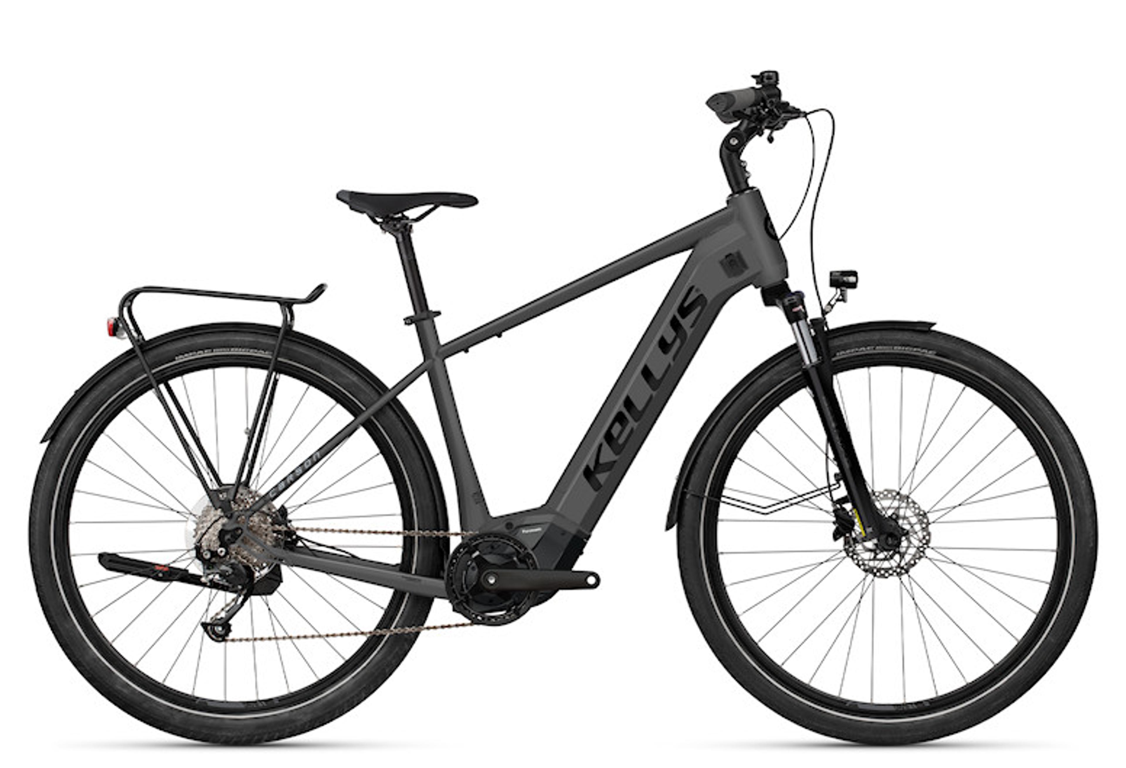 Kellys E-Carson 30 E-Trekkingbike (grau) 1