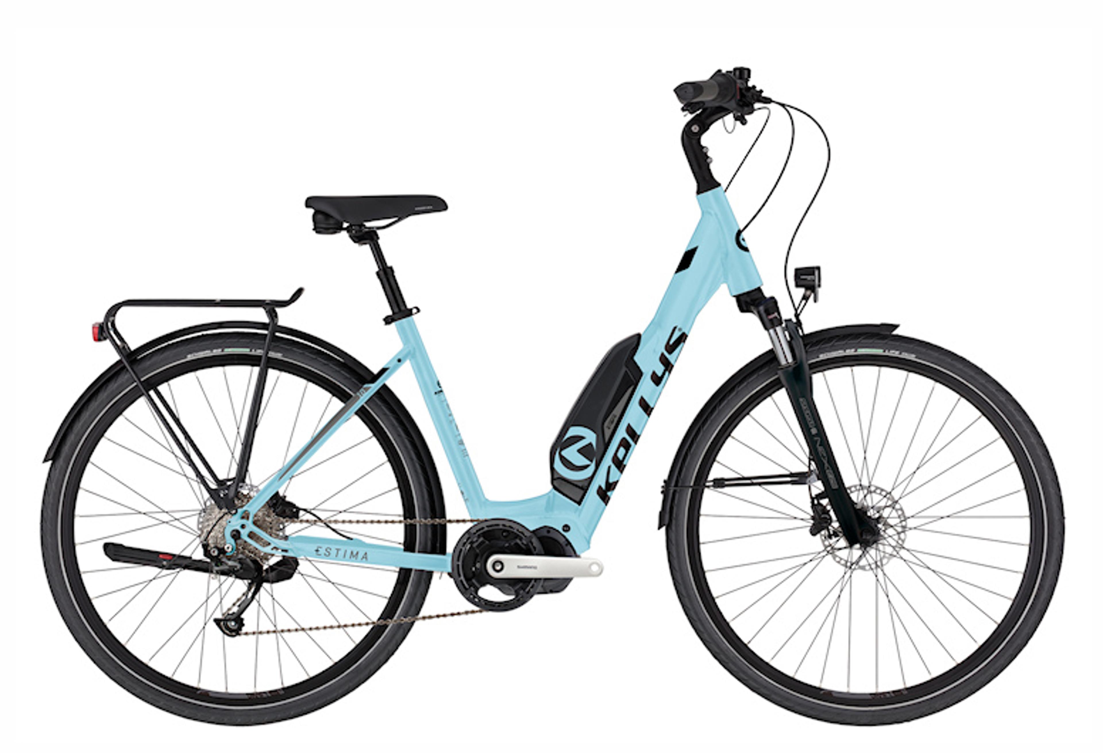 Kellys Estima 10 E-Trekkingbike (blau) 1