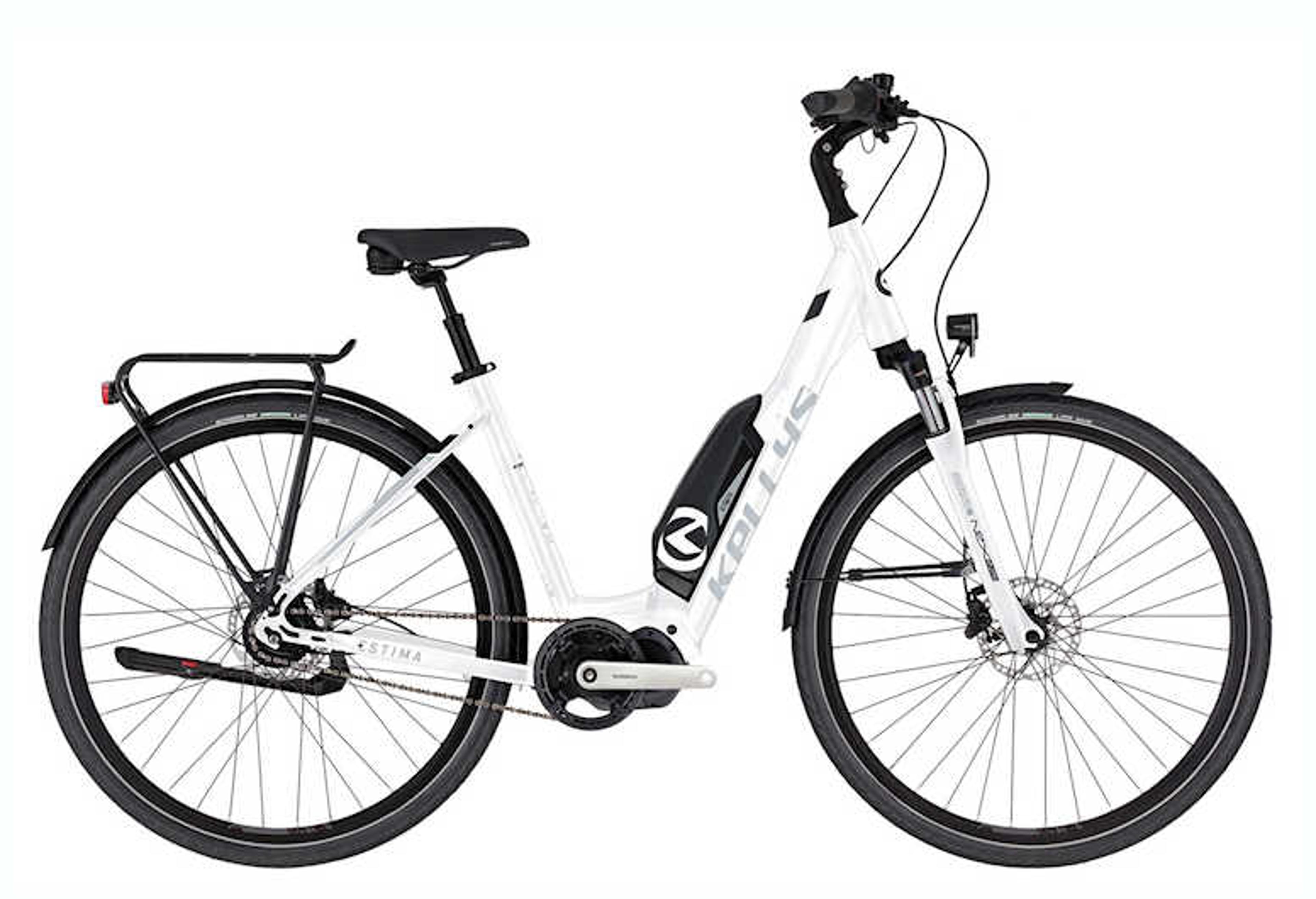 Kellys Estima 40 E-Citybike (weiss) 1