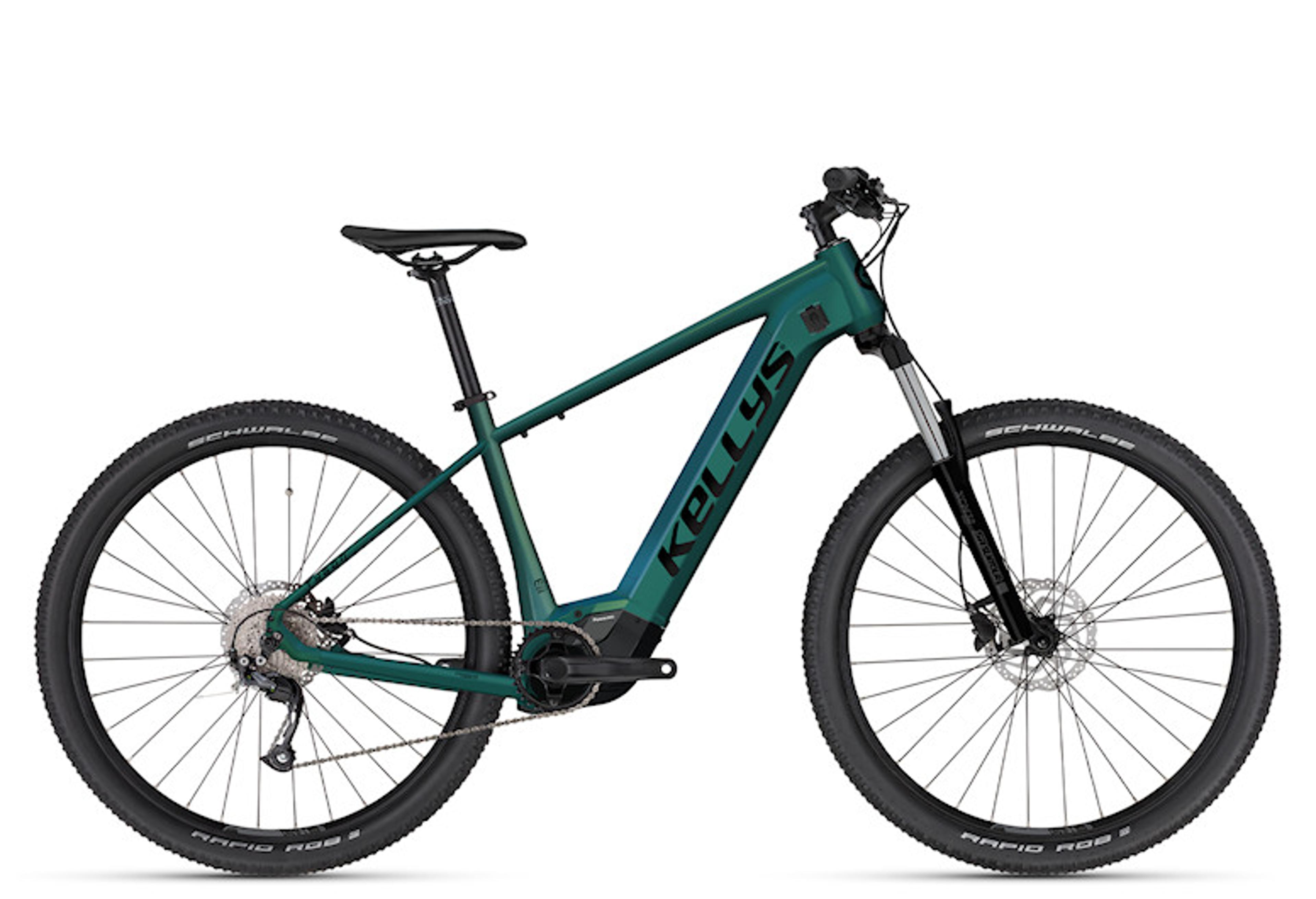 Kellys Tygon R10 E-Mountainbike (grün) 1