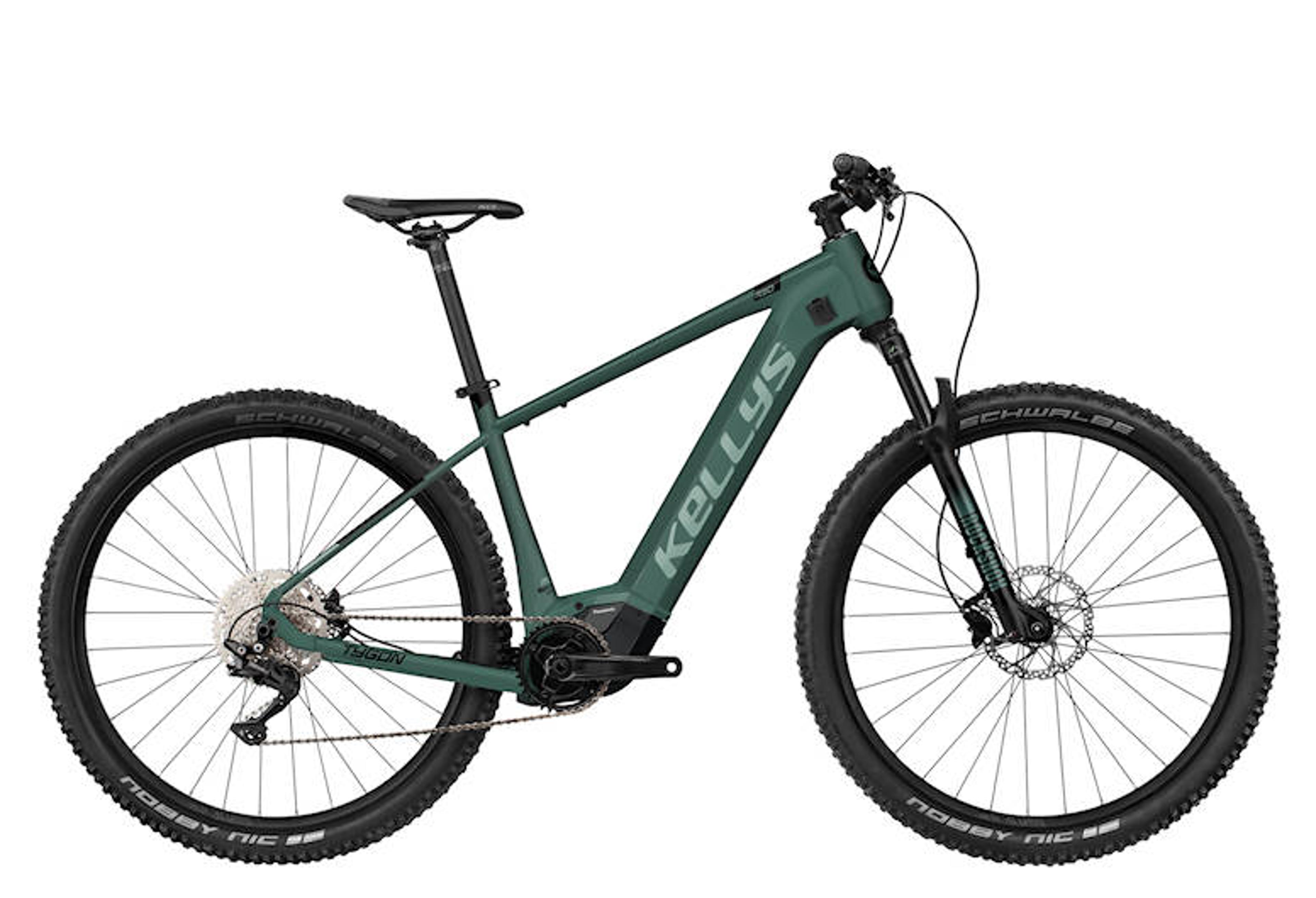 Kellys Tygon R50 E-Mountainbike (grün) 1