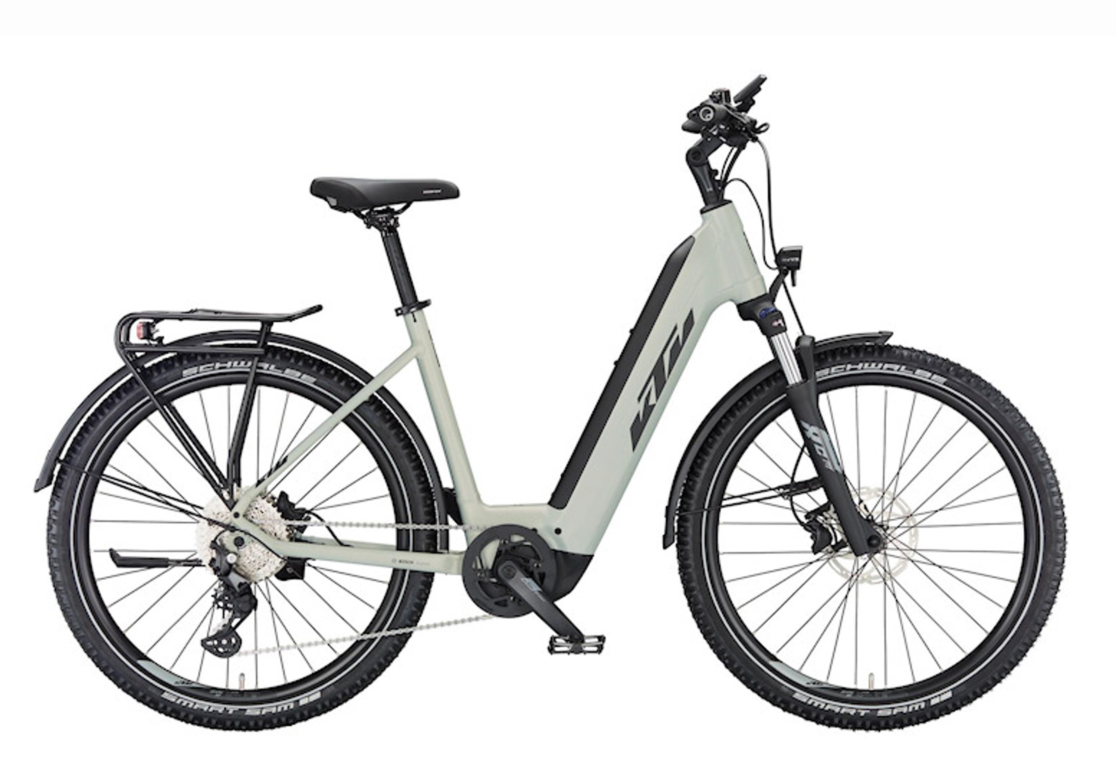 KTM Macina Aera 571 LFC E-Trekkingbike (weiss) 1