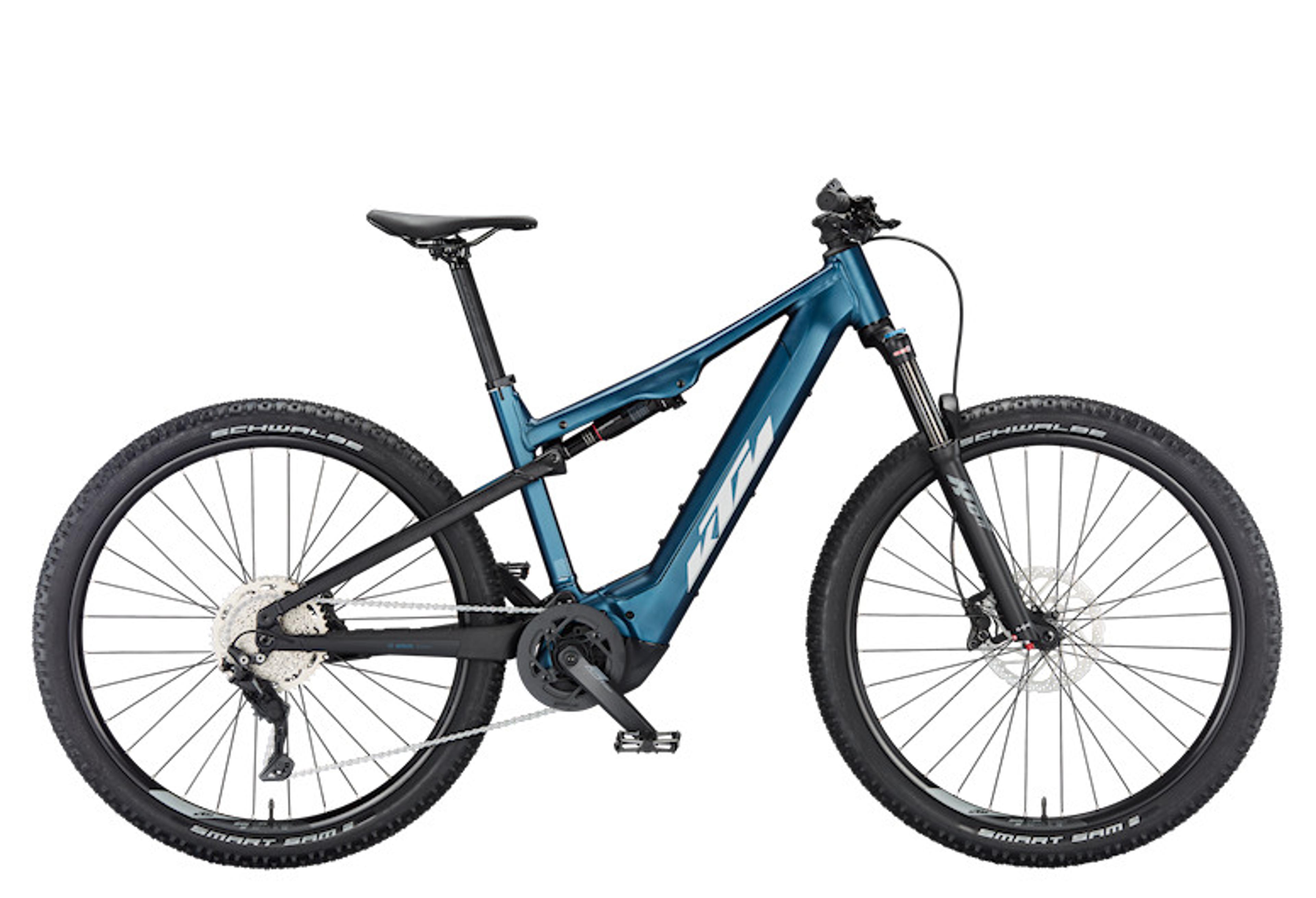 KTM Macina Chacana 591 E-Mountainbike (blau) 1
