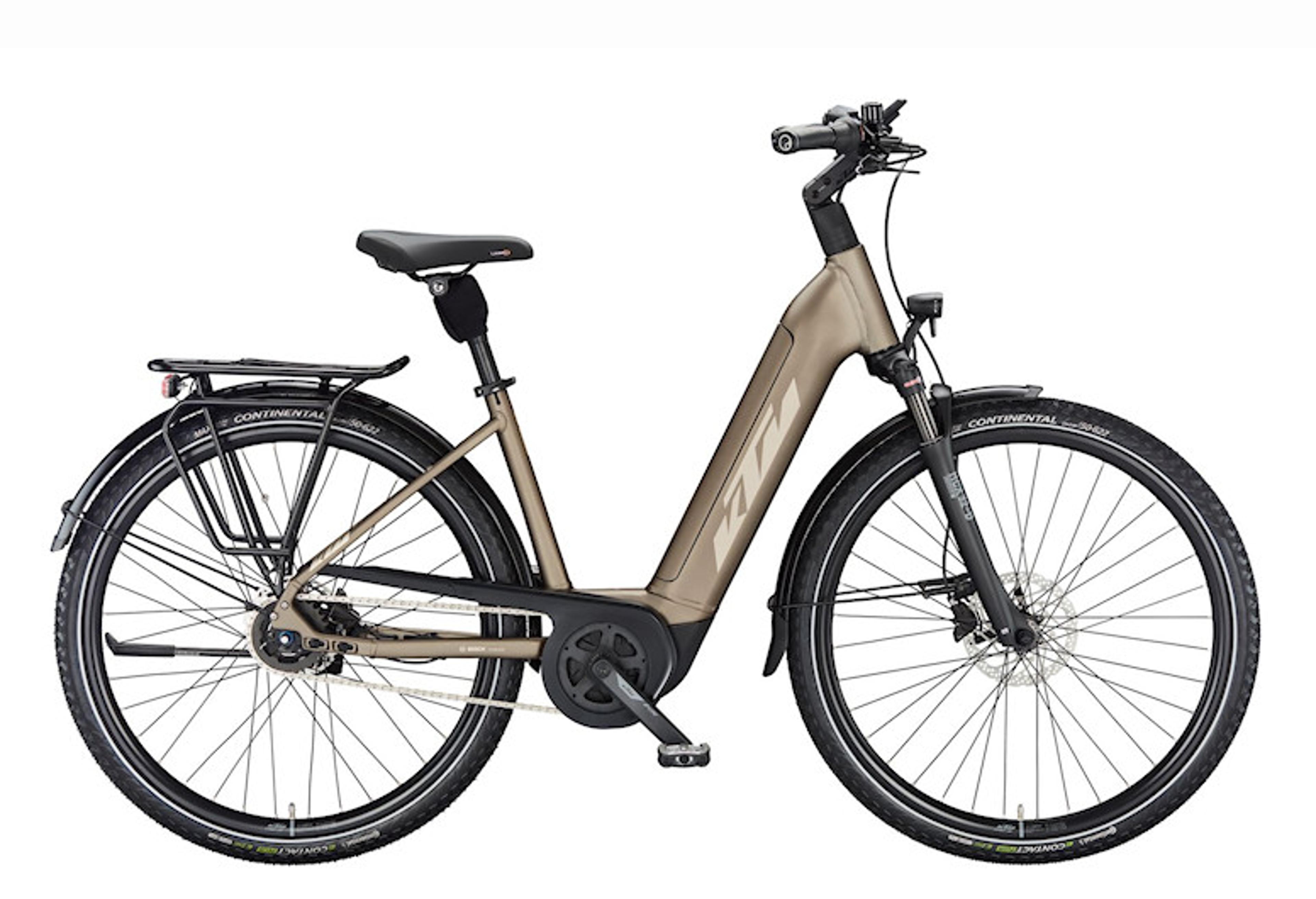 KTM Macina City P610 E-Citybike (braun) 1