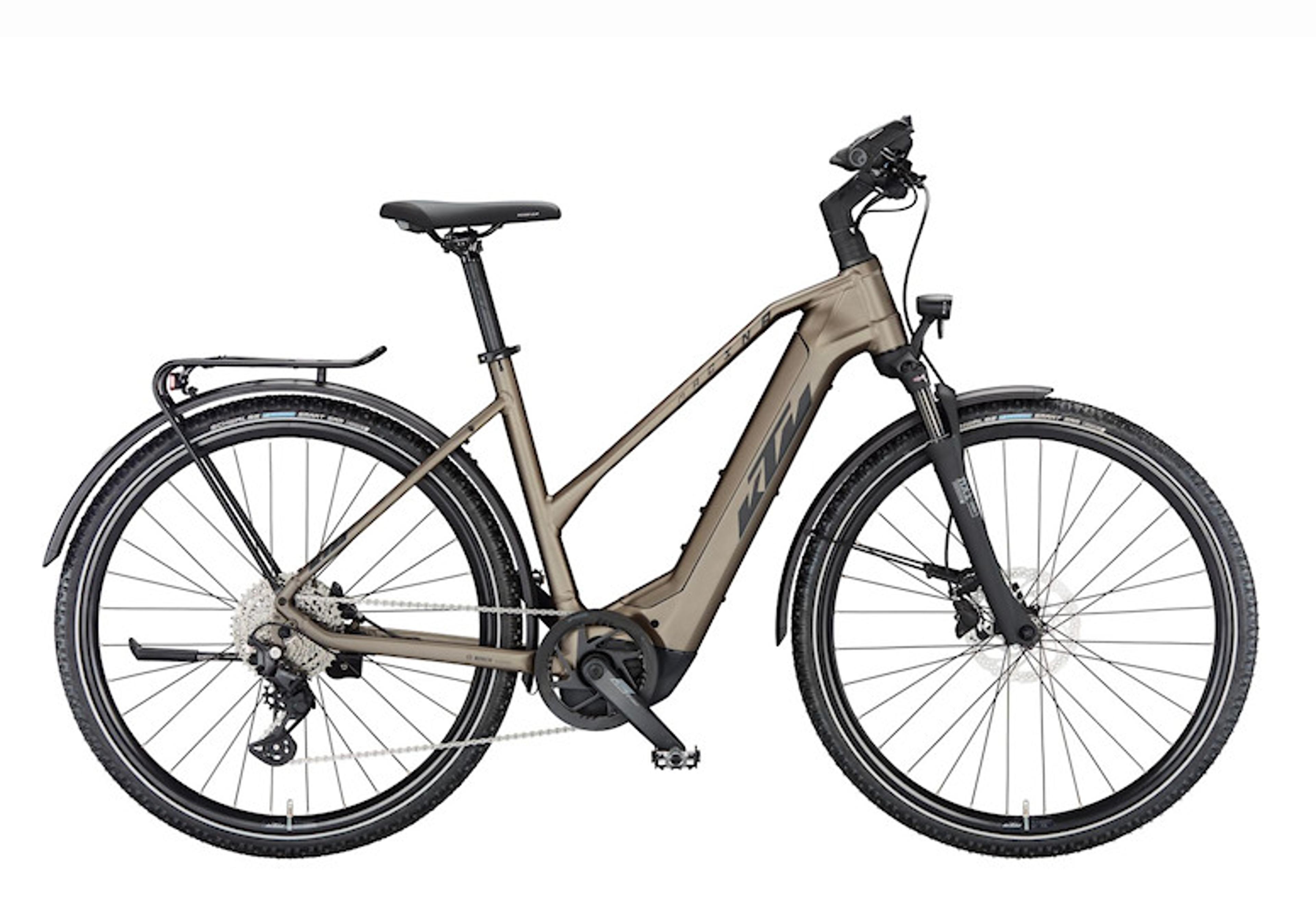 KTM Macina Cross LFC E-Trekkingbike (braun) 1