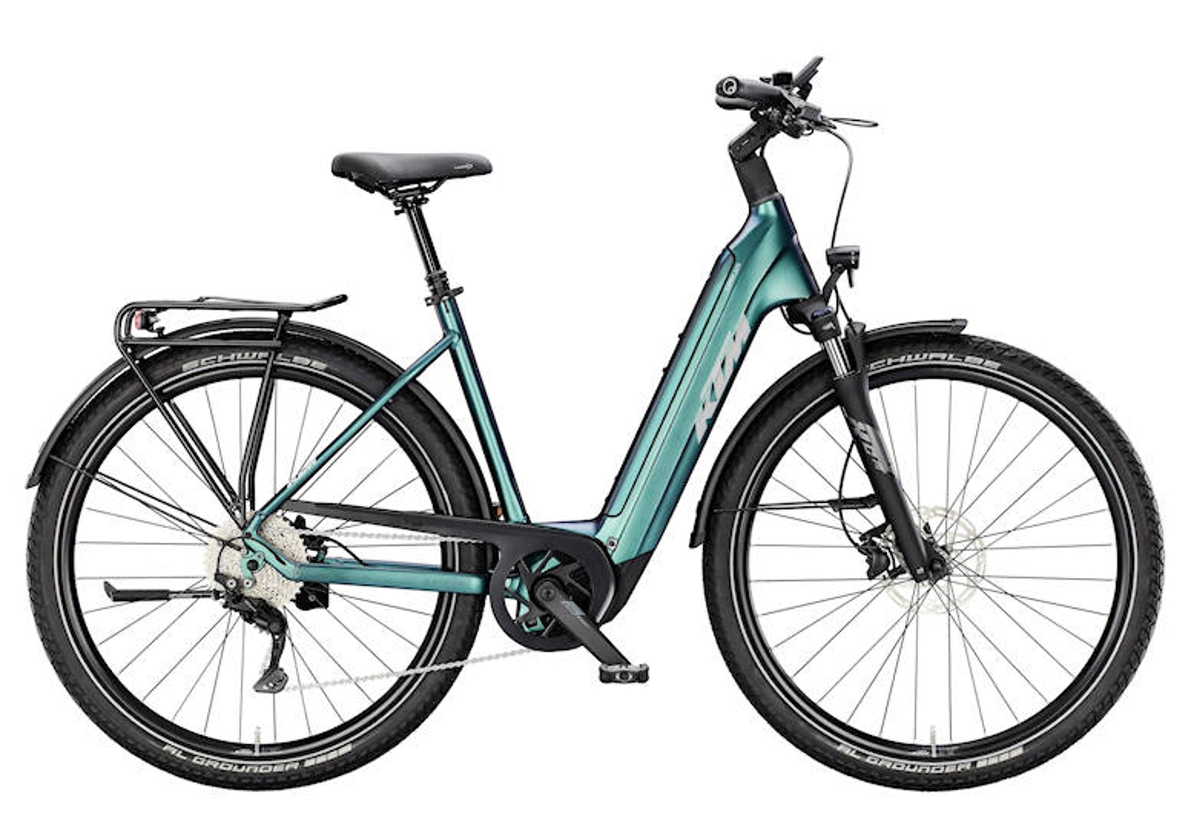 KTM Macina Gran 820 E-Trekkingbike (grün) 1
