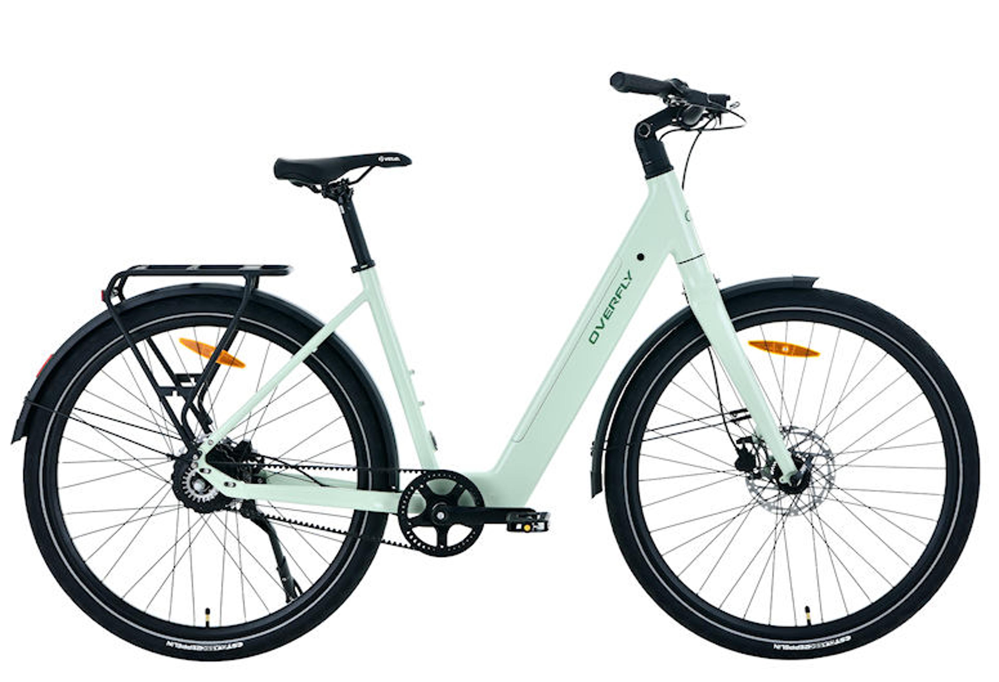 Overfly Luna 2.0 E-Citybike (grün) 1