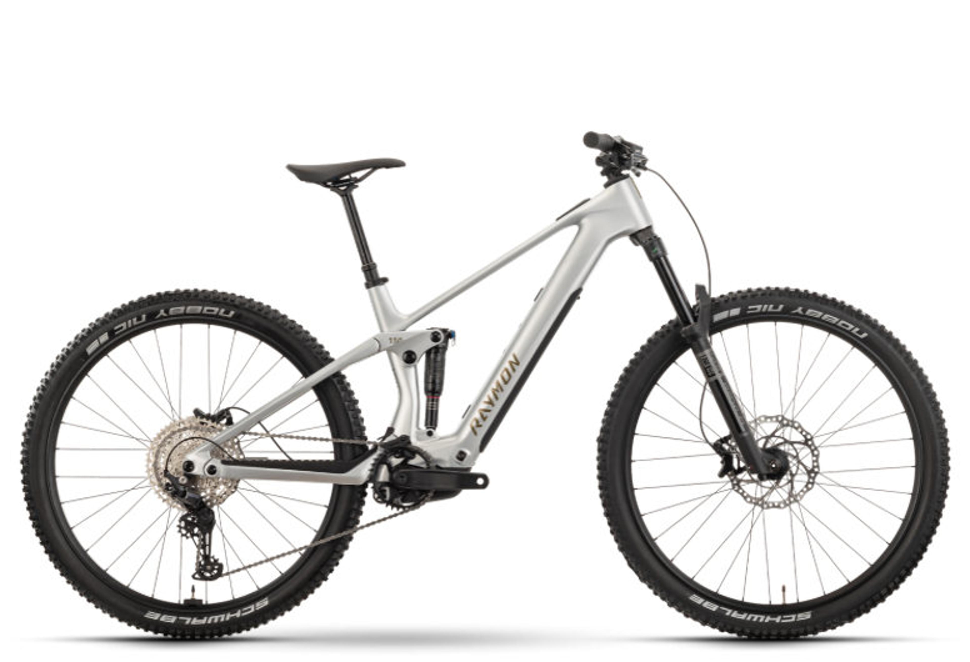 Raymon Airok E-Mountainbike (silber) 1