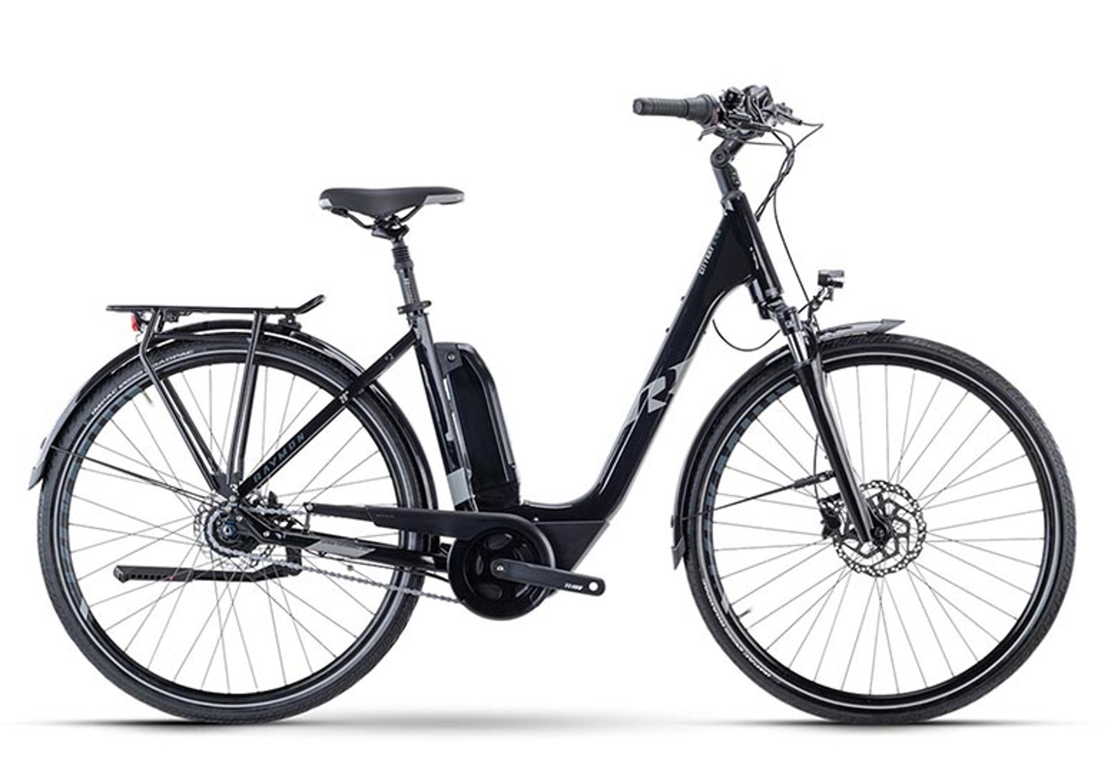 Raymon CityRay E 4.0 CB E-Citybike (schwarz) 1