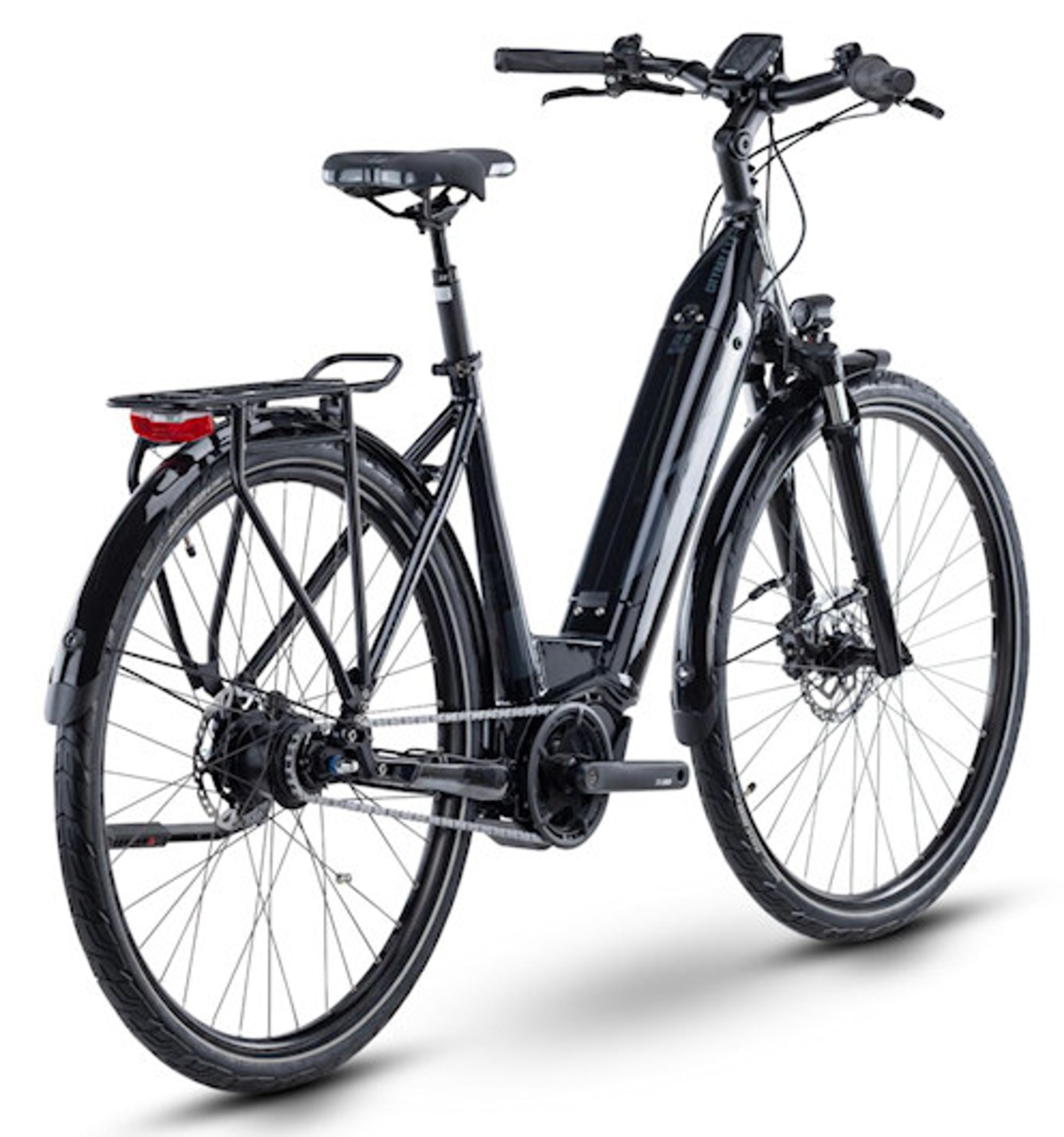 Raymon CityRay E 7.0 CB Rücktritt E-Citybike (schwarz) 3