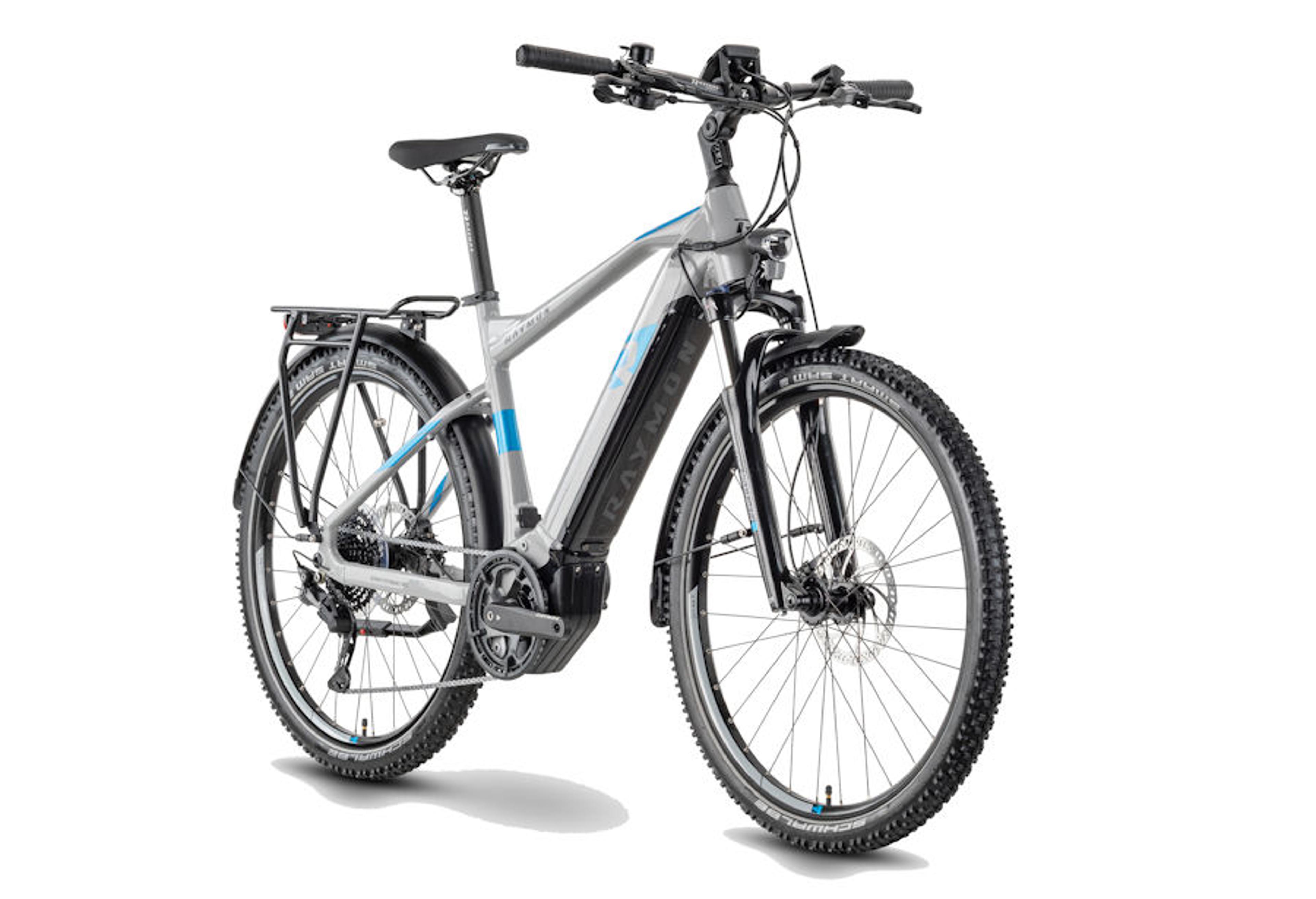 Raymon CrossRay E 6.0 E-Trekkingbike (grau) 2