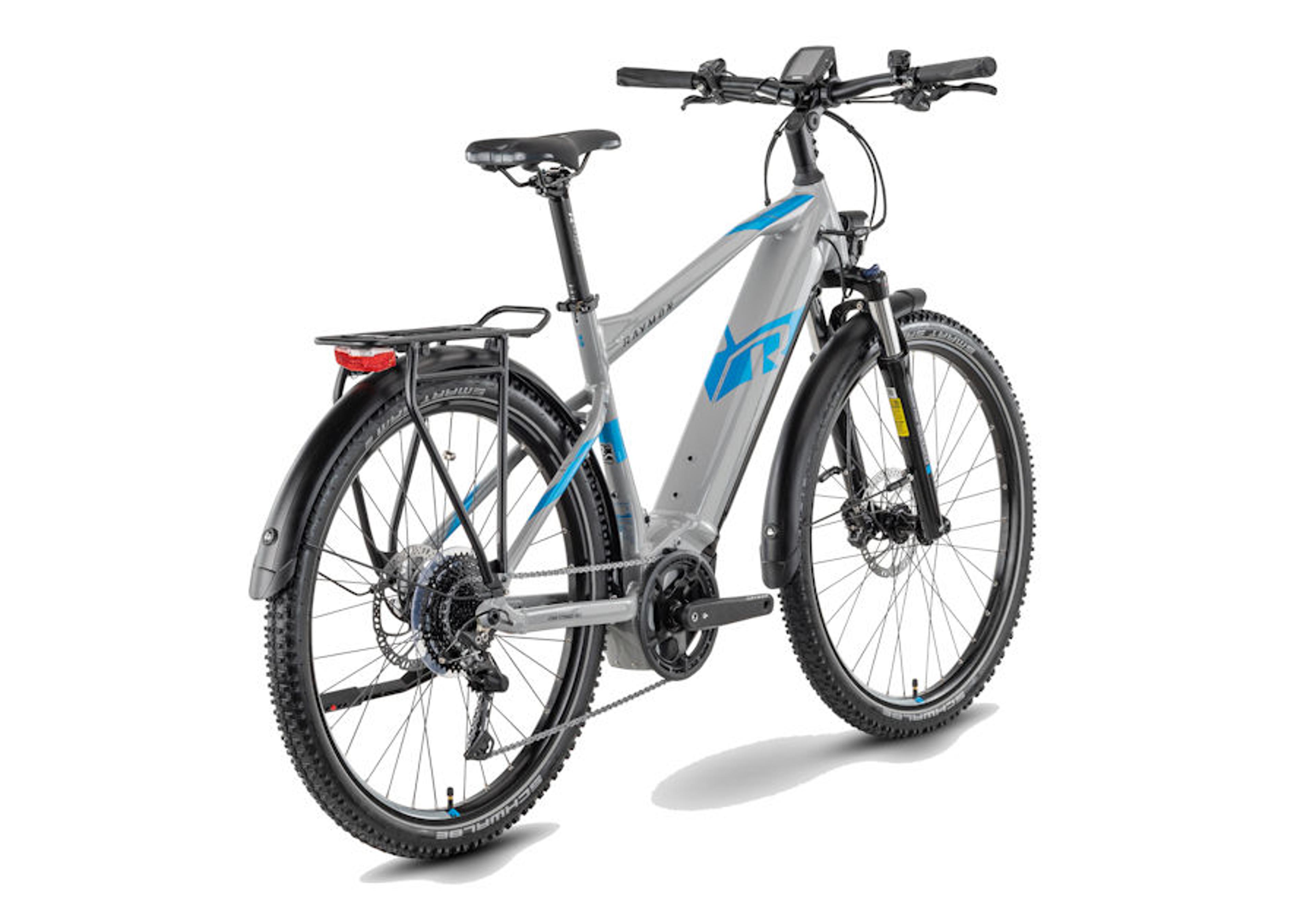 Raymon CrossRay E 6.0 E-Trekkingbike (grau) 3