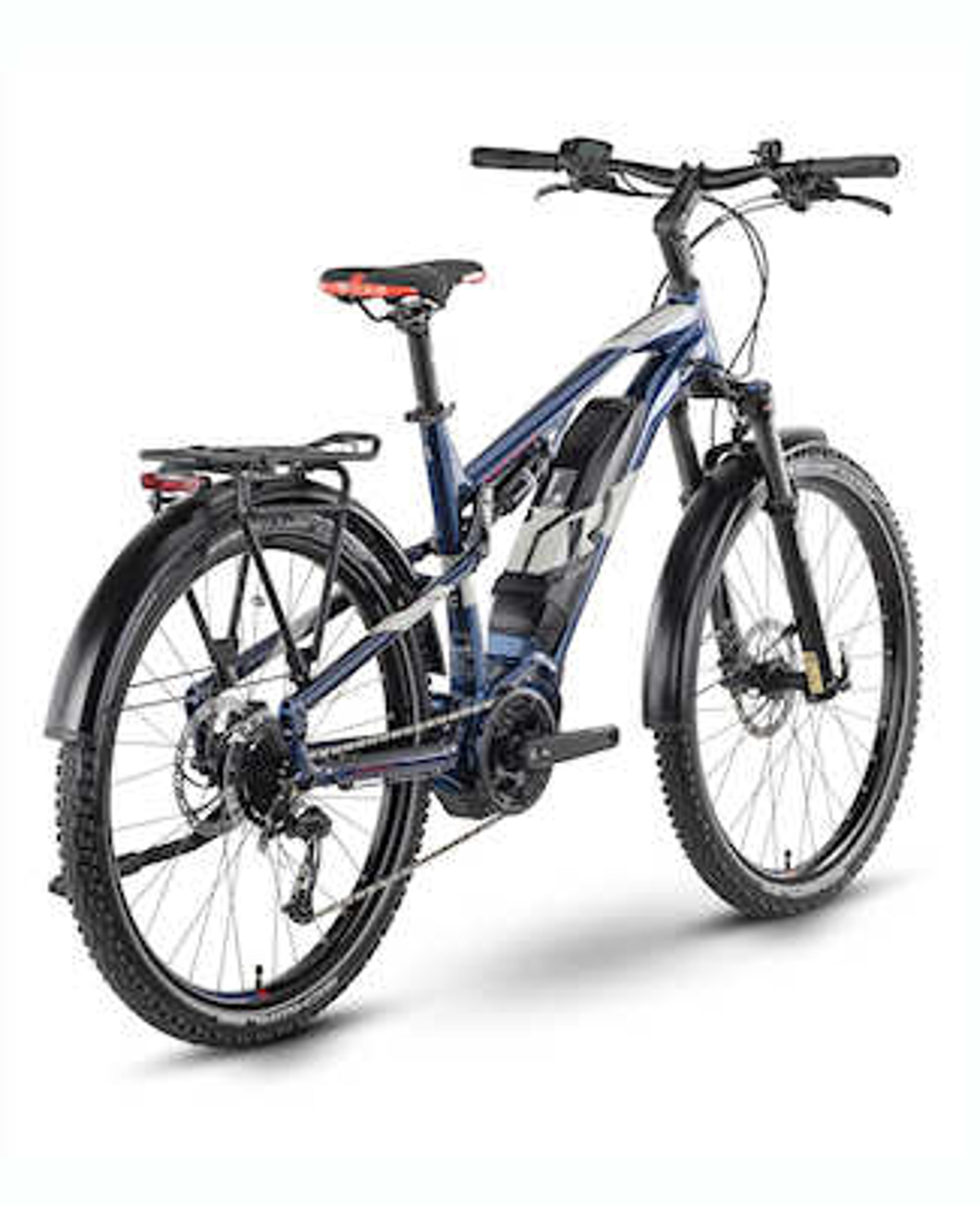 Raymon CrossRay FS E 4.0 E-Trekkingbike (blau) 3