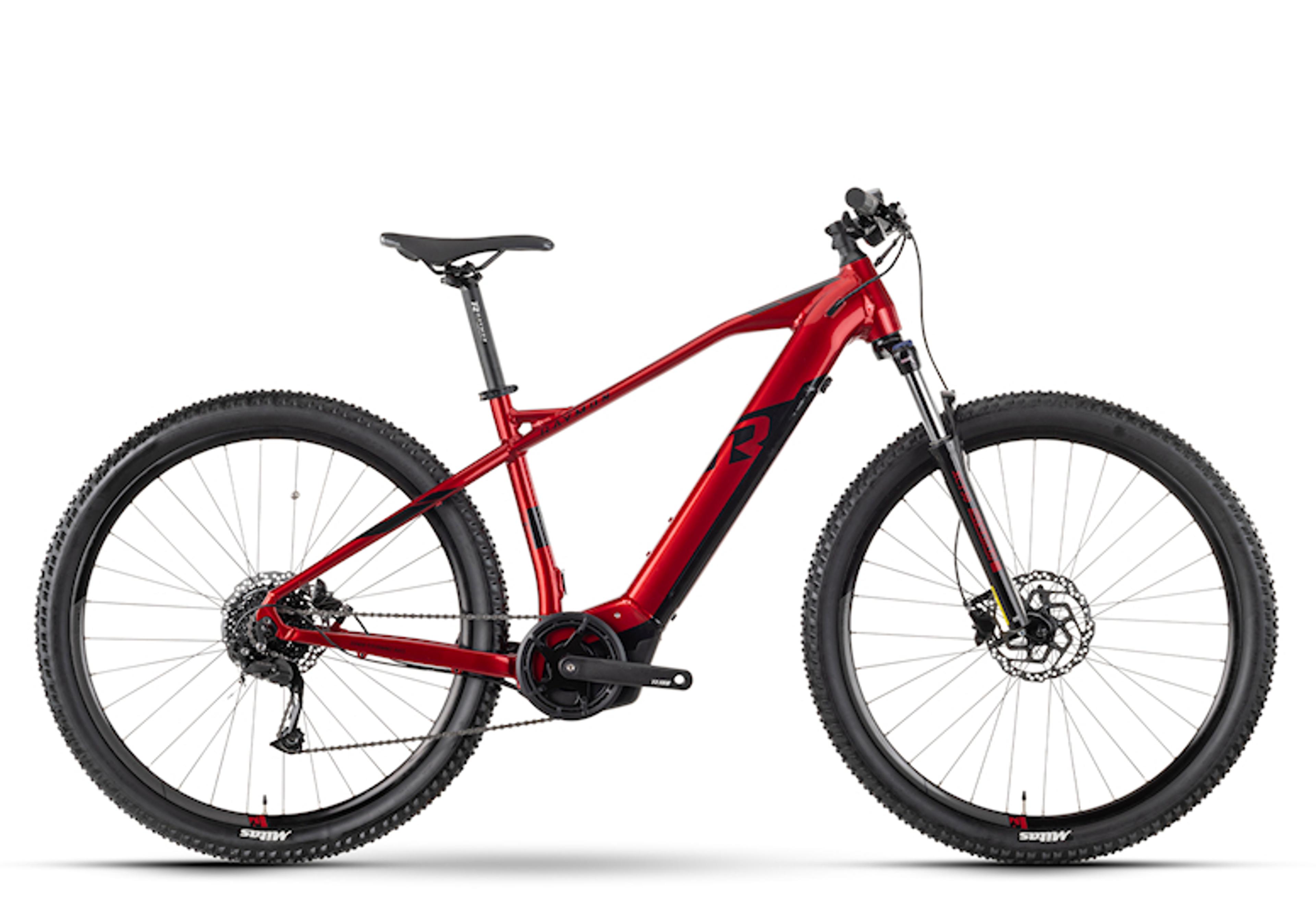 Raymon HardRay E 4.0 E-Mountainbike (rot) 1