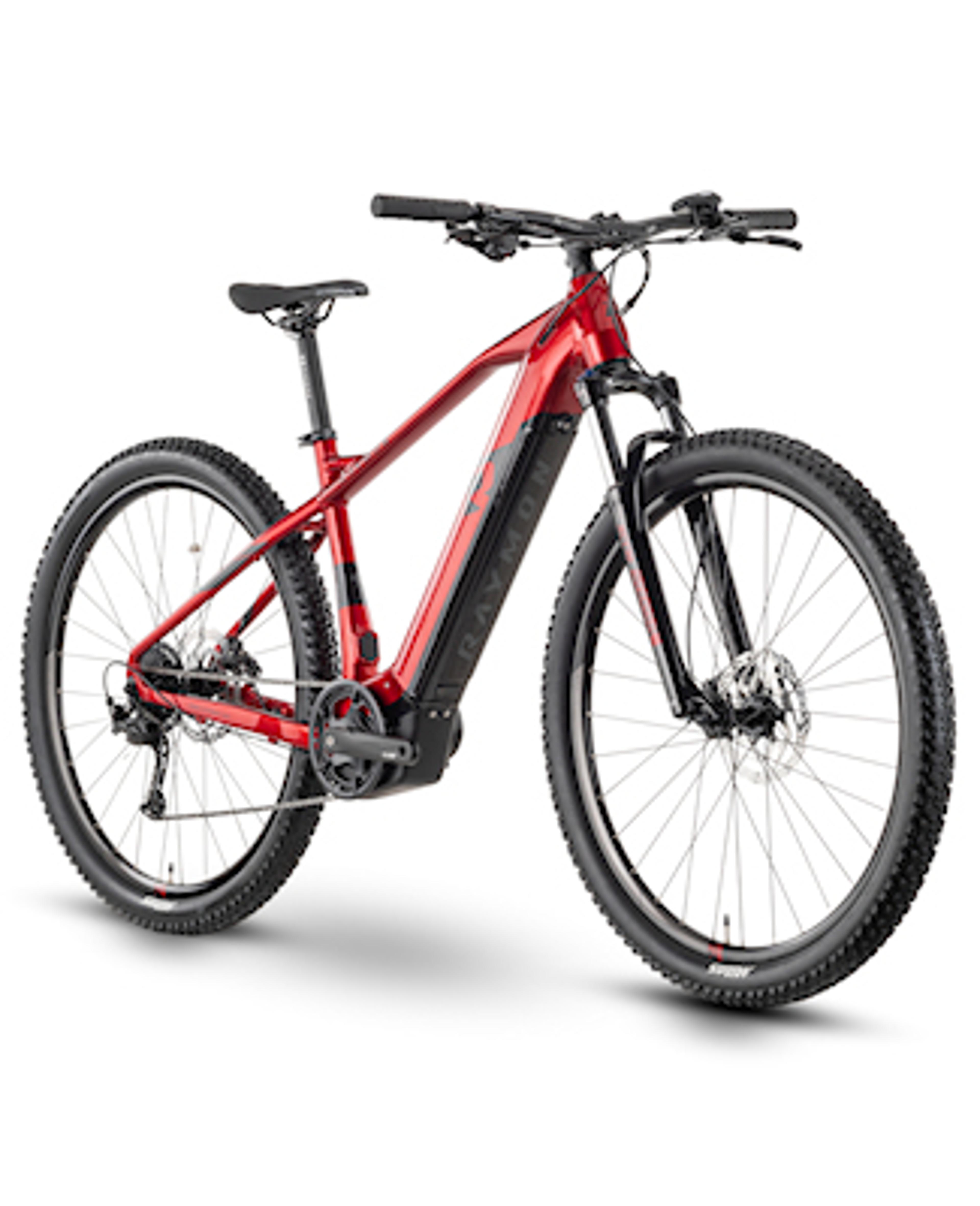 Raymon HardRay E 4.0 E-Mountainbike (rot) 2