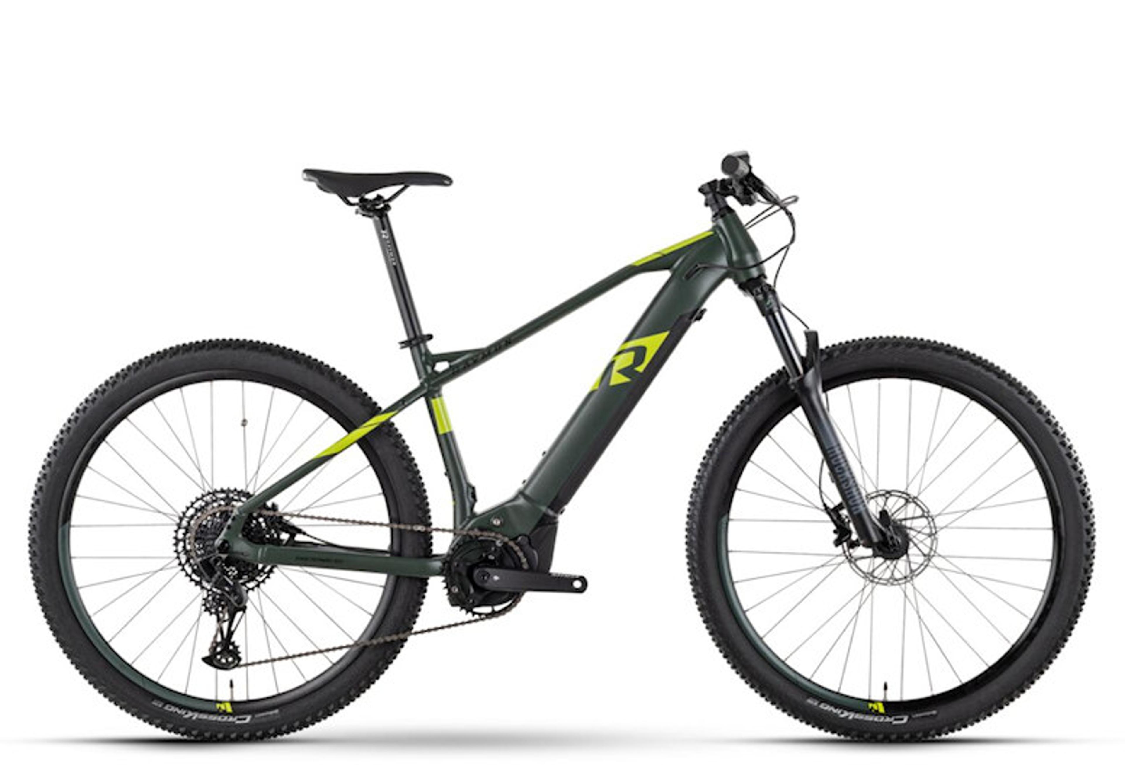 Raymon HardRay E 7.0 E-Mountainbike (grün) 1