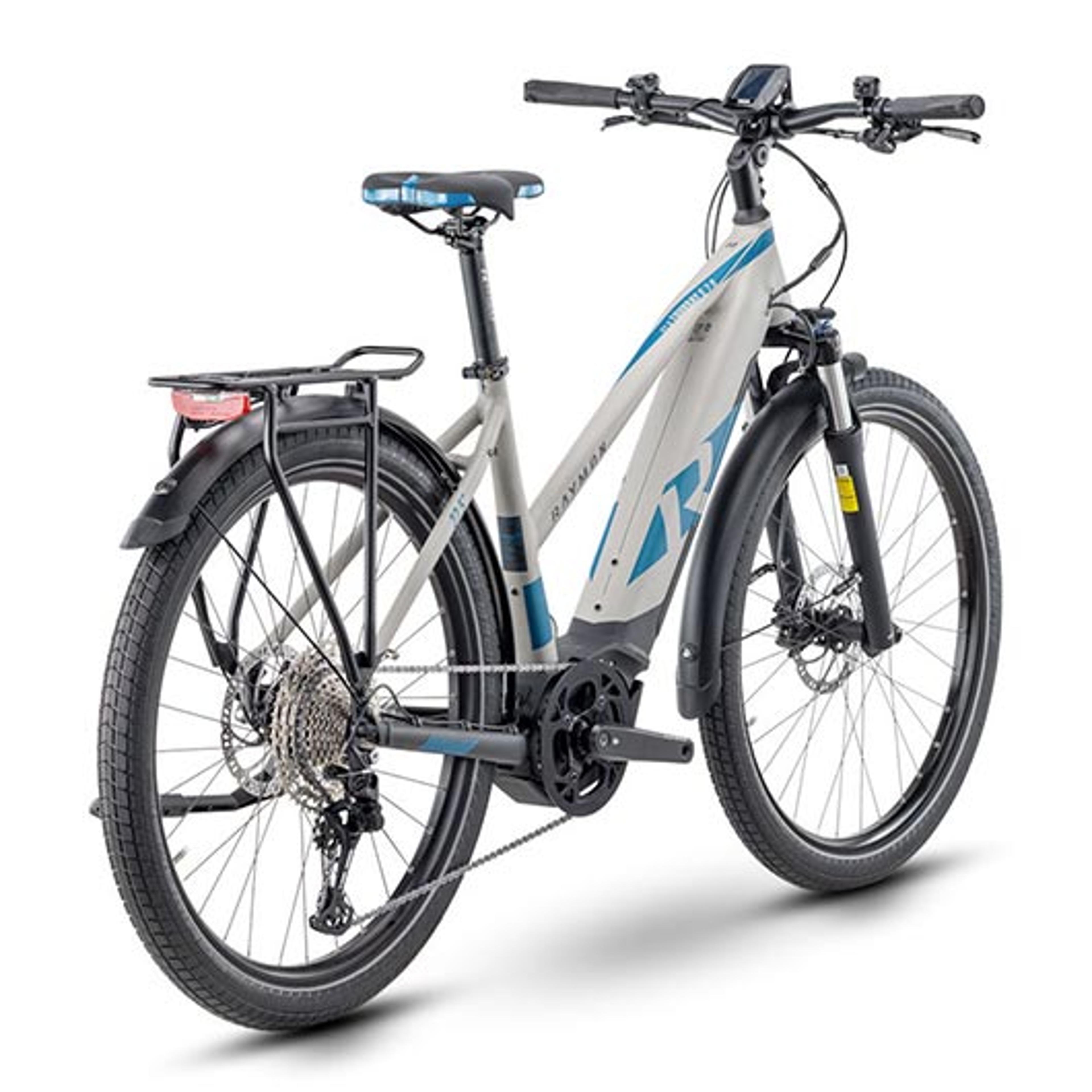 Raymon TourRay E 5.0 E-Trekkingbike (grau) 3
