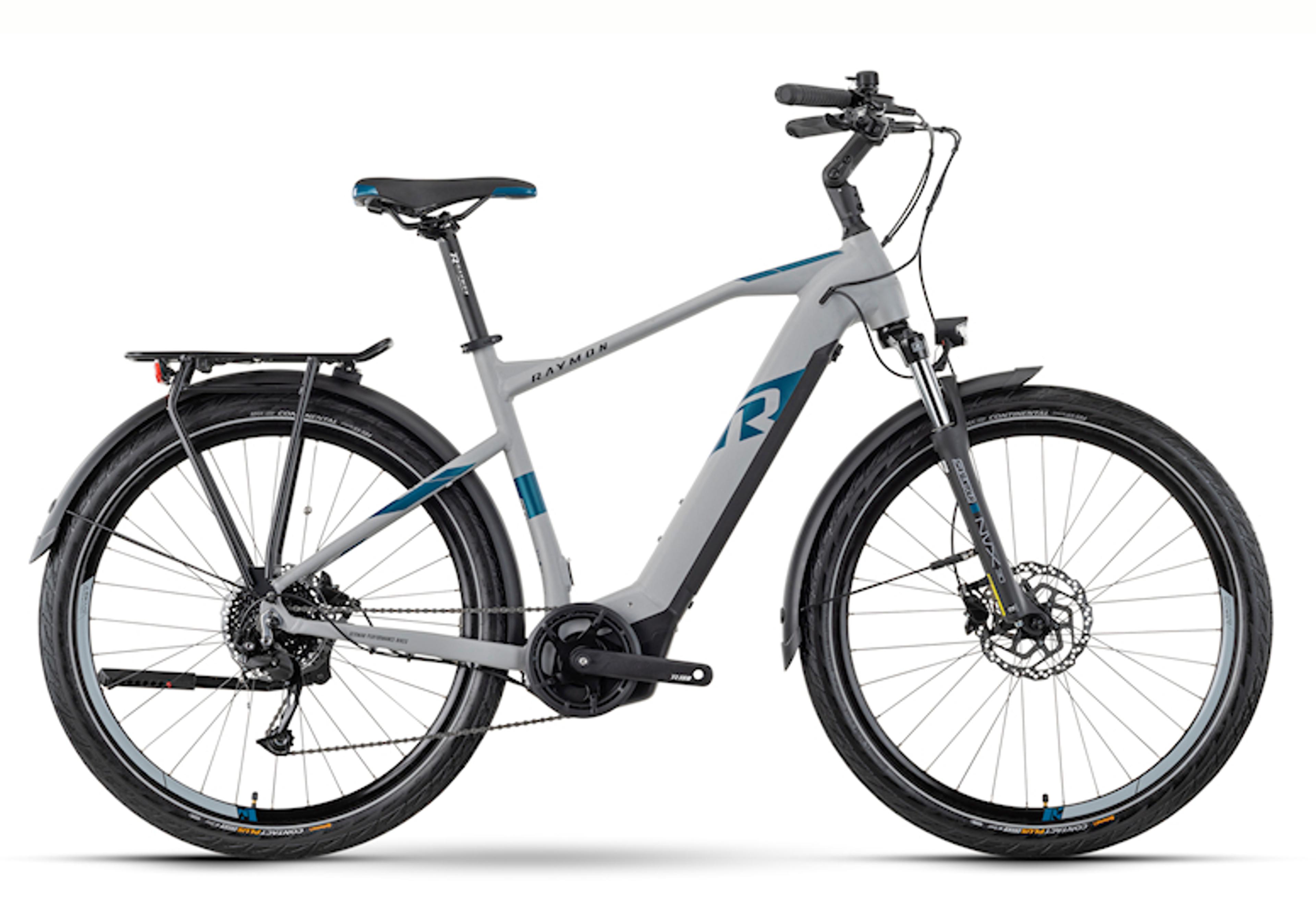 Raymon TourRay E 5.0 E-Trekkingbike (grau) 1