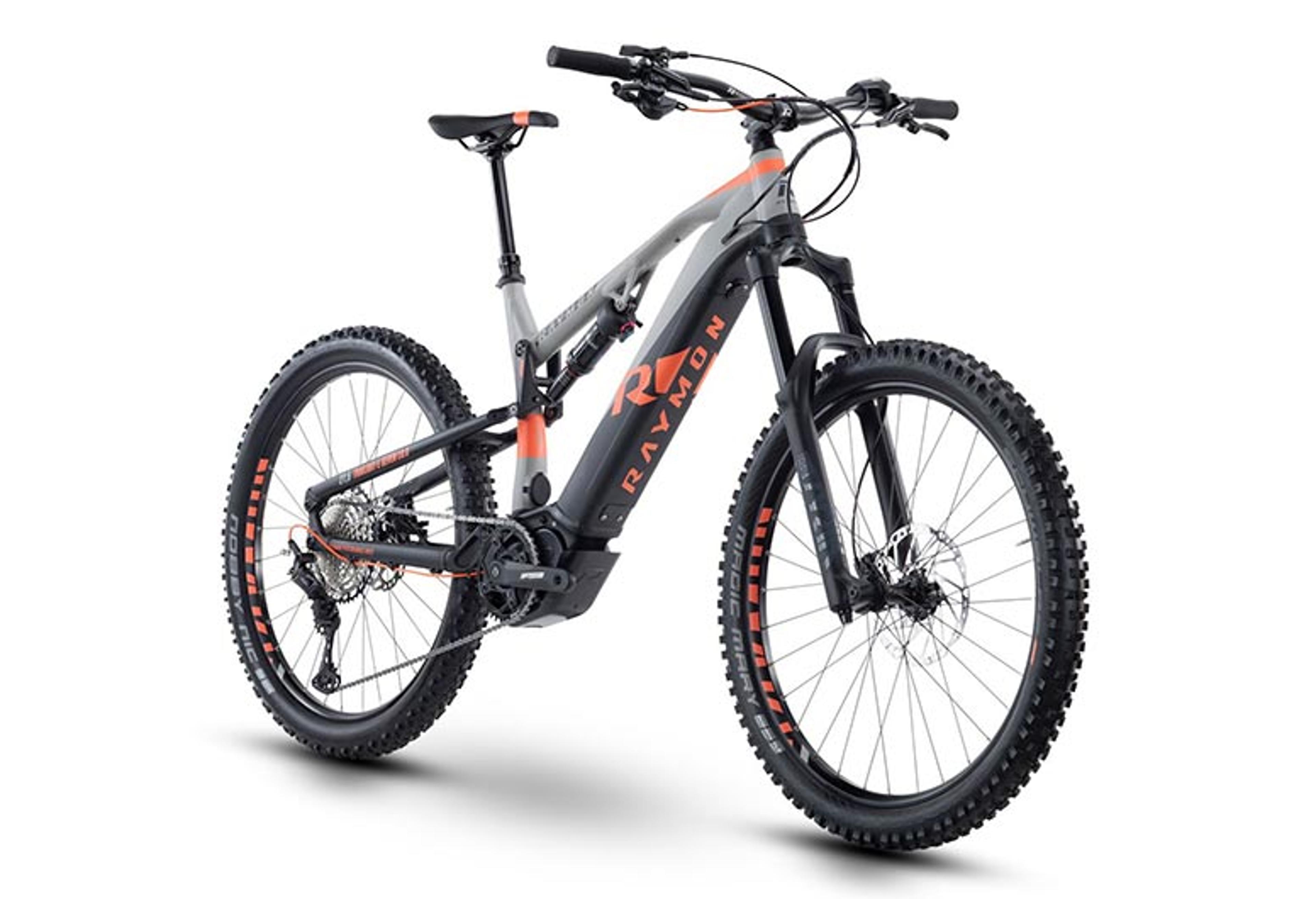 Raymon TrailRay E-Seven 10.0 E-Mountainbike (grau) 1