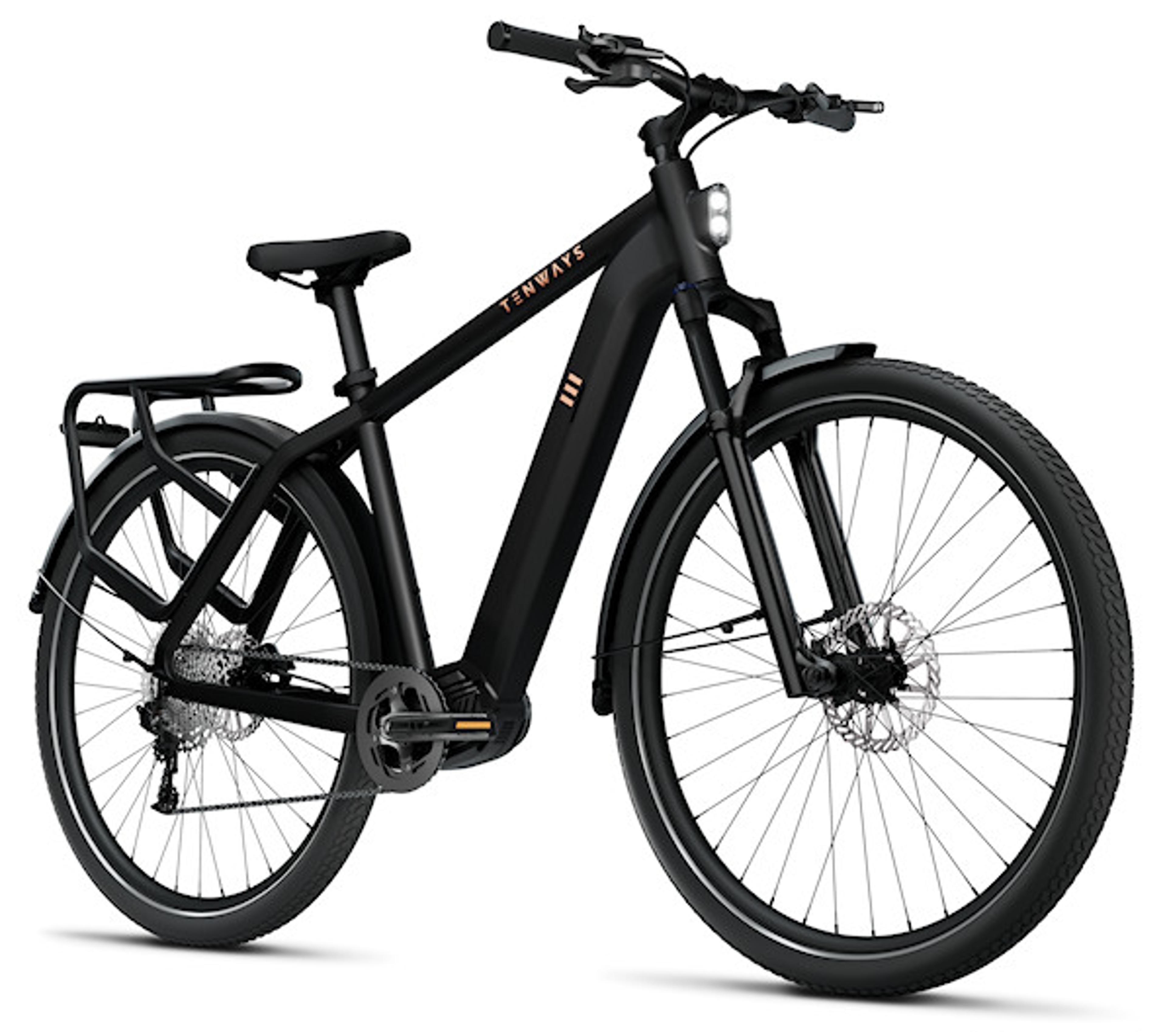 TENWAYS AGO X E-Trekkingbike (schwarz) 2