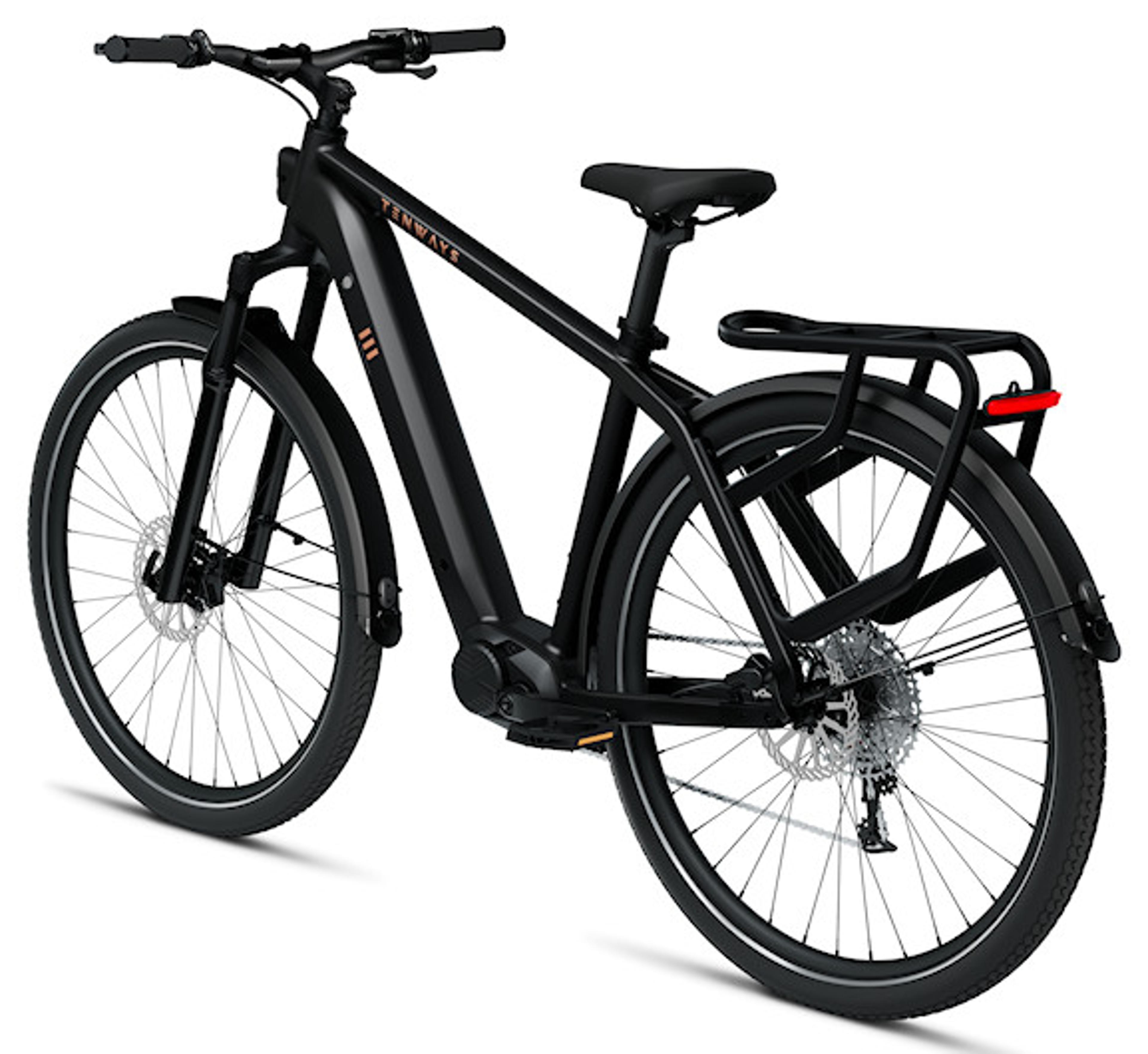 TENWAYS AGO X E-Trekkingbike (schwarz) 3