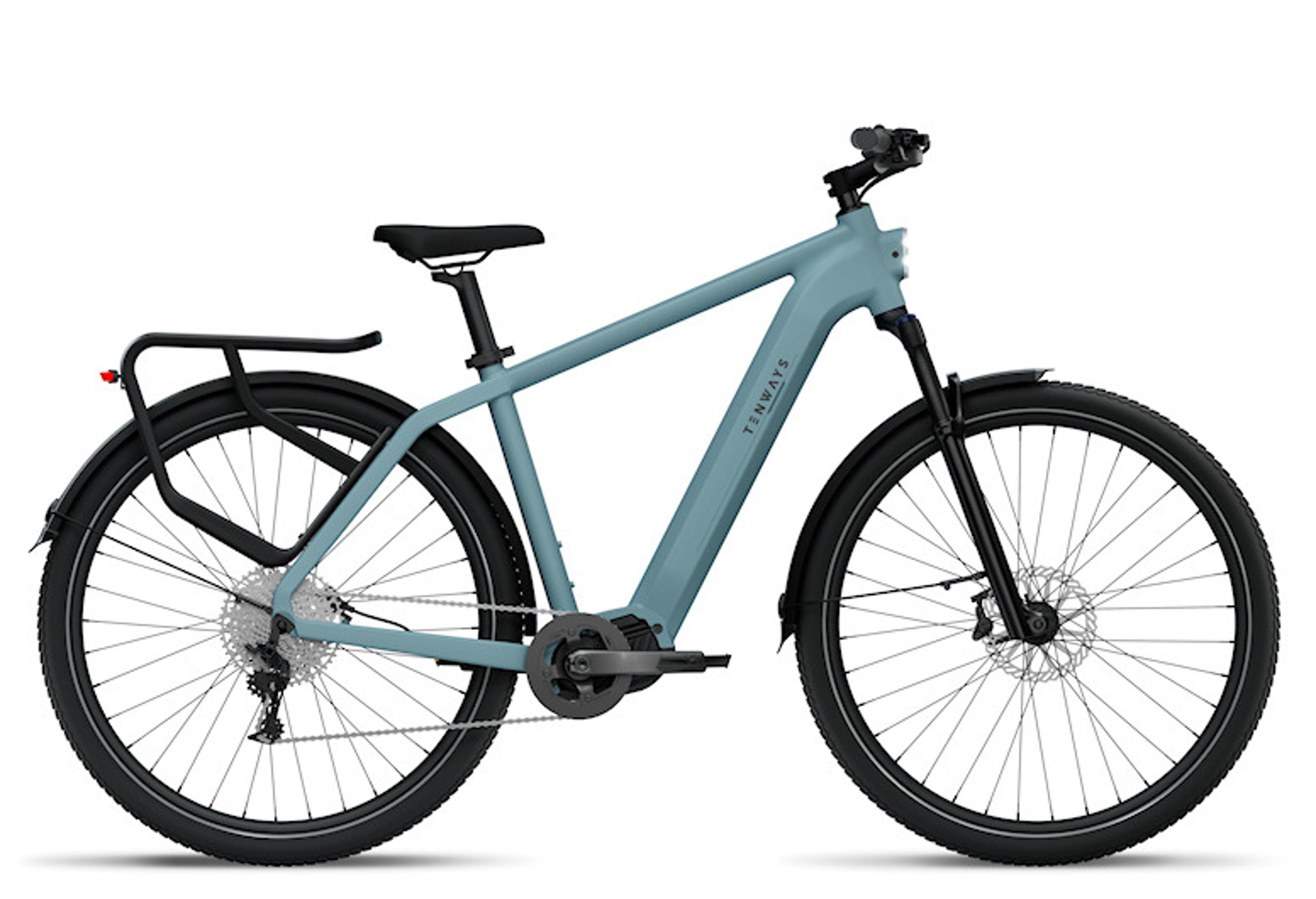 TENWAYS AGO X E-Trekkingbike (blau) 1