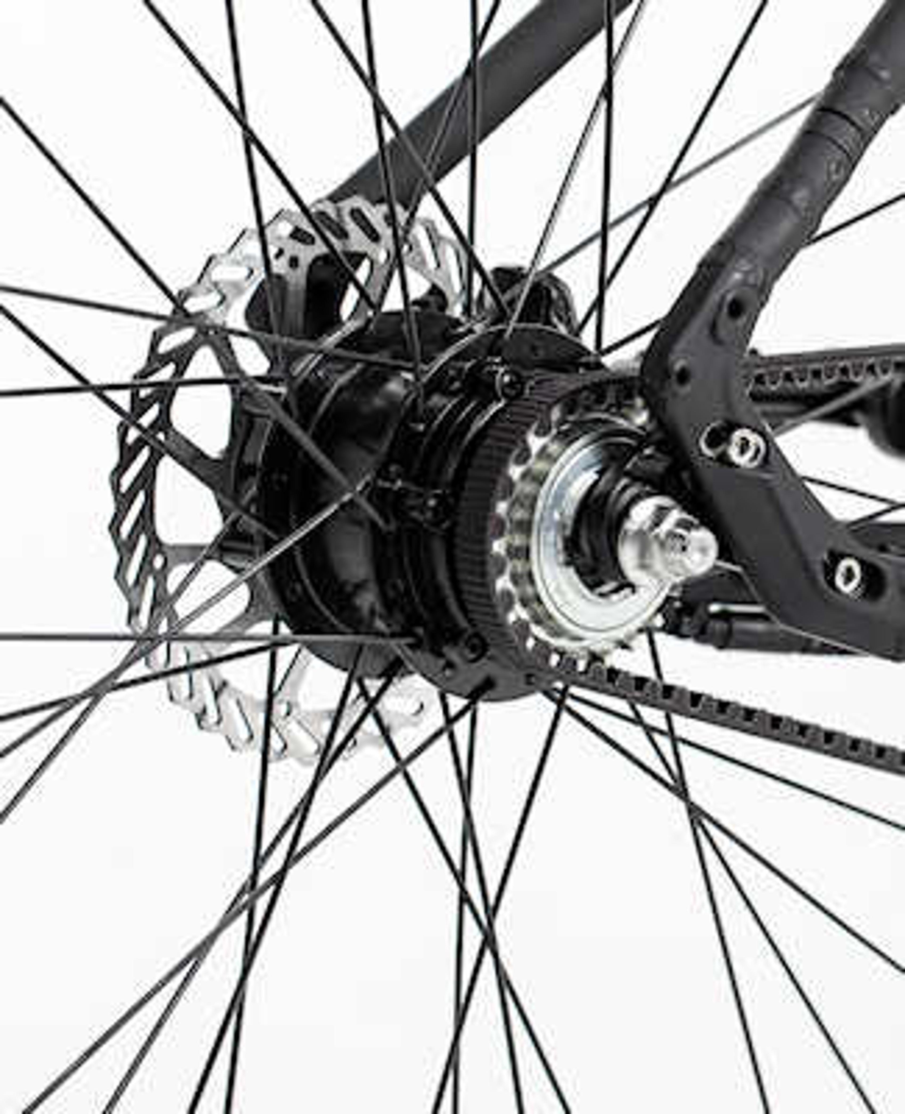 TENWAYS CGO600 E-Citybike (schwarz) 7