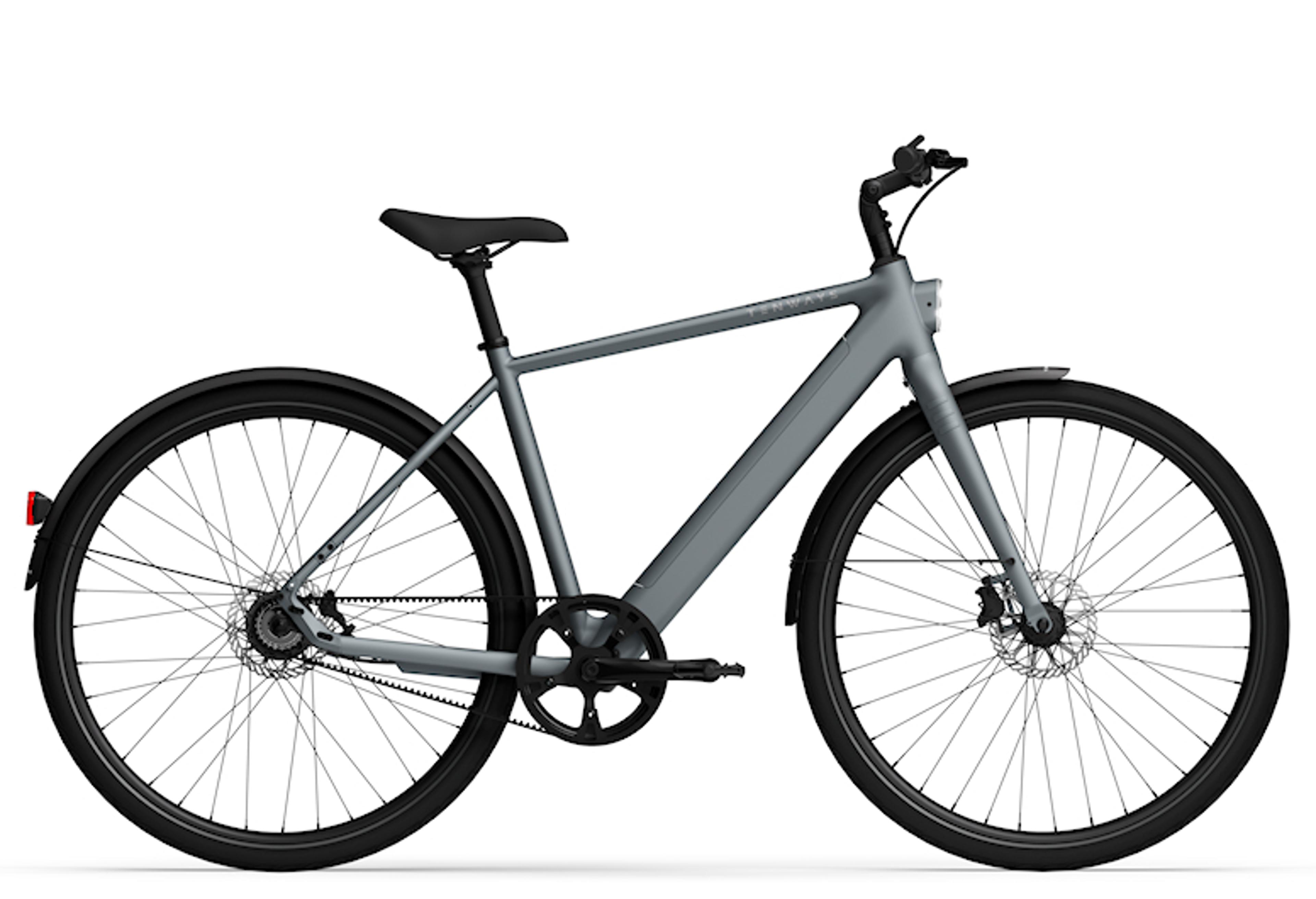 TENWAYS CGO600 Pro New Edition E-Citybike (grau) 1
