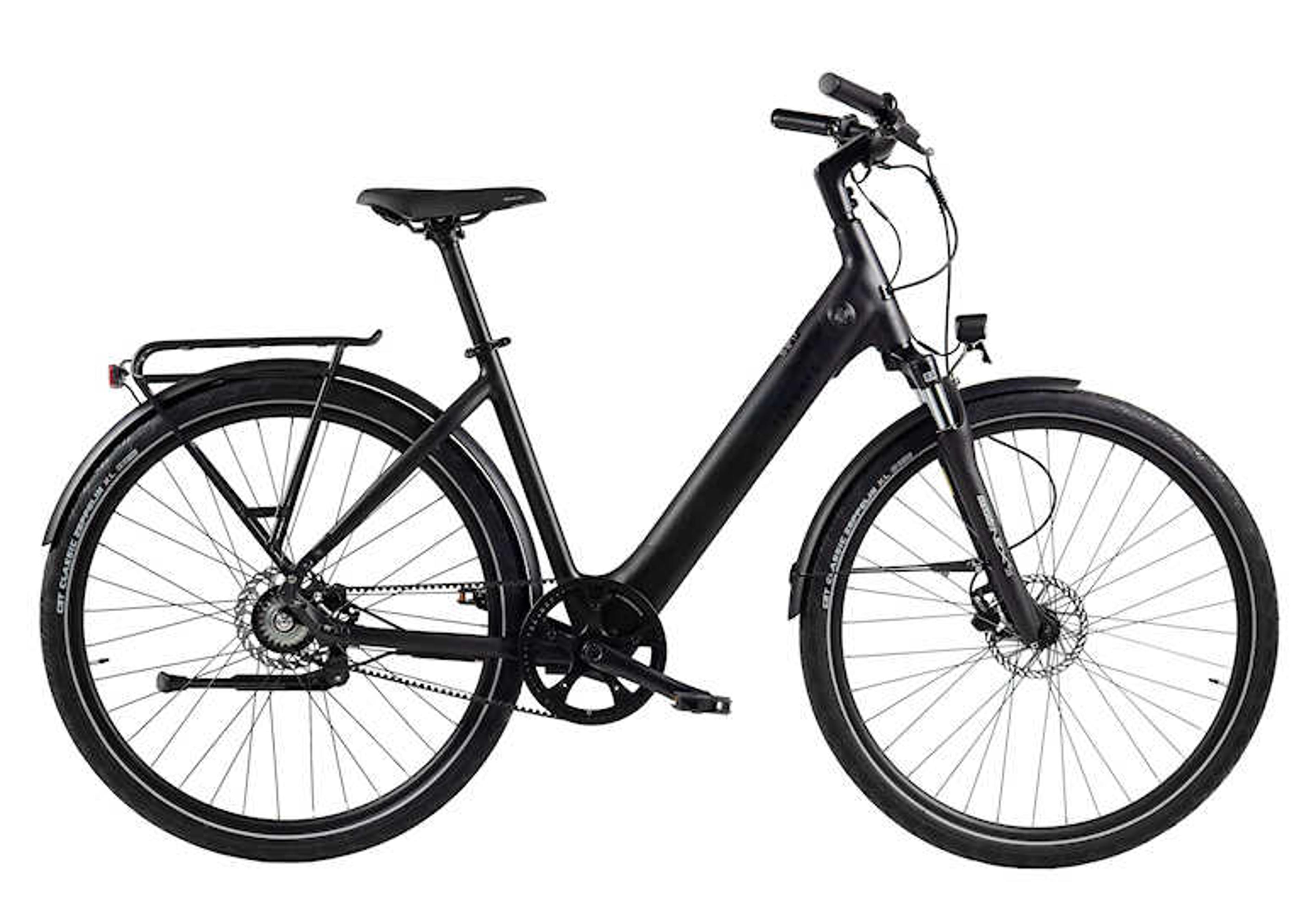 TENWAYS CGO800s E-Citybike (schwarz) 1