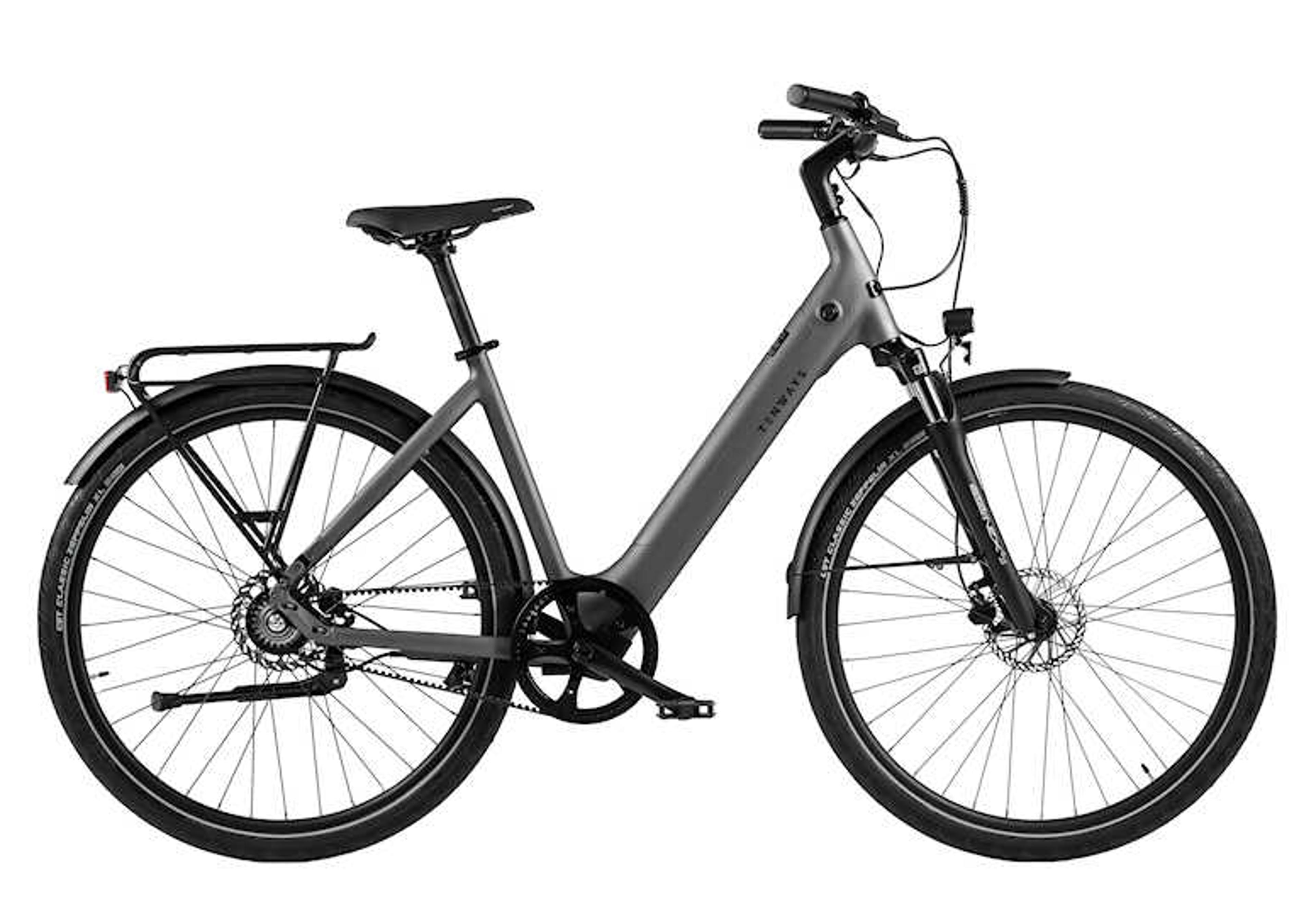 TENWAYS CGO800s E-Citybike (grau) 1