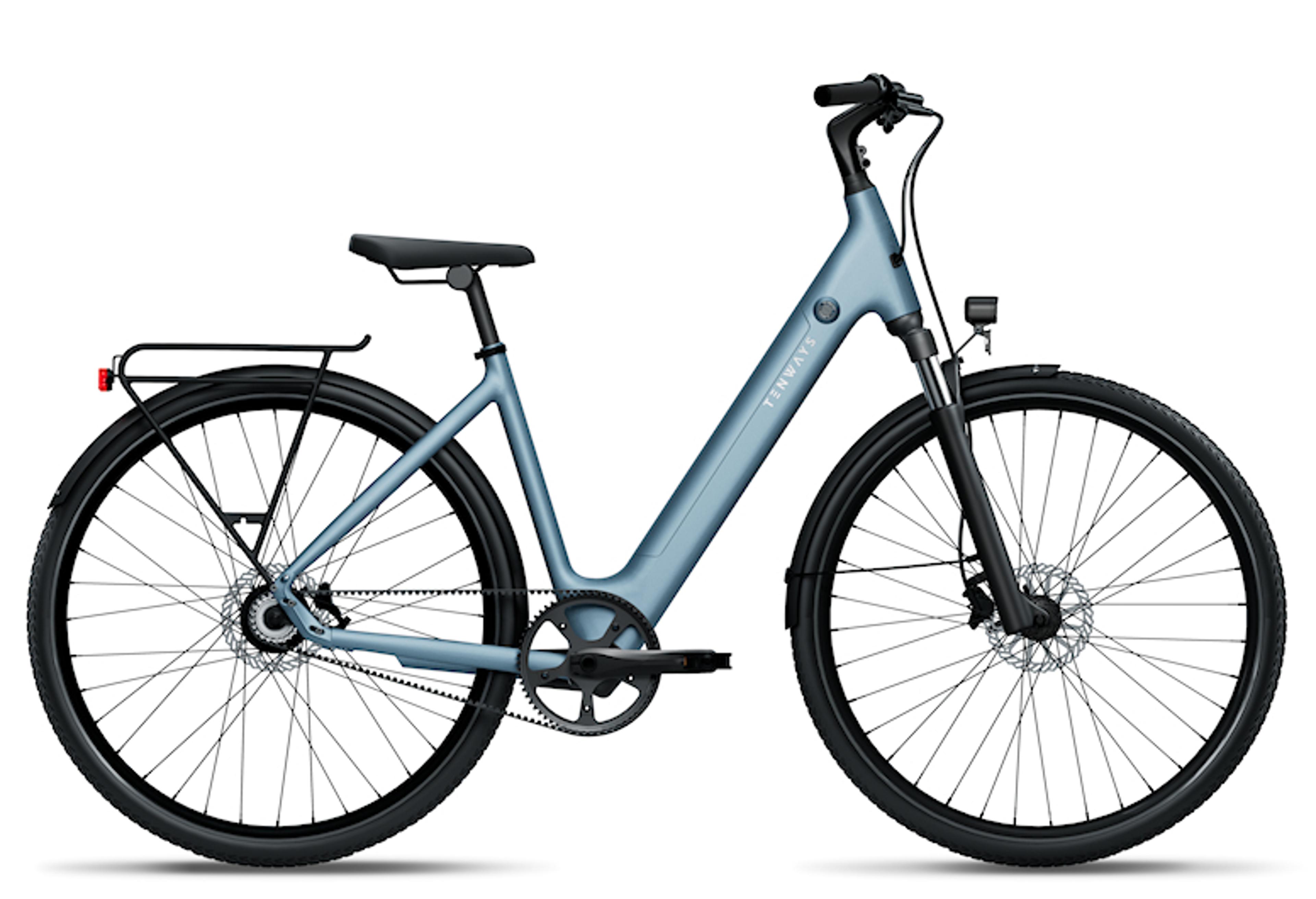 TENWAYS CGO800s E-Citybike (blau) 1