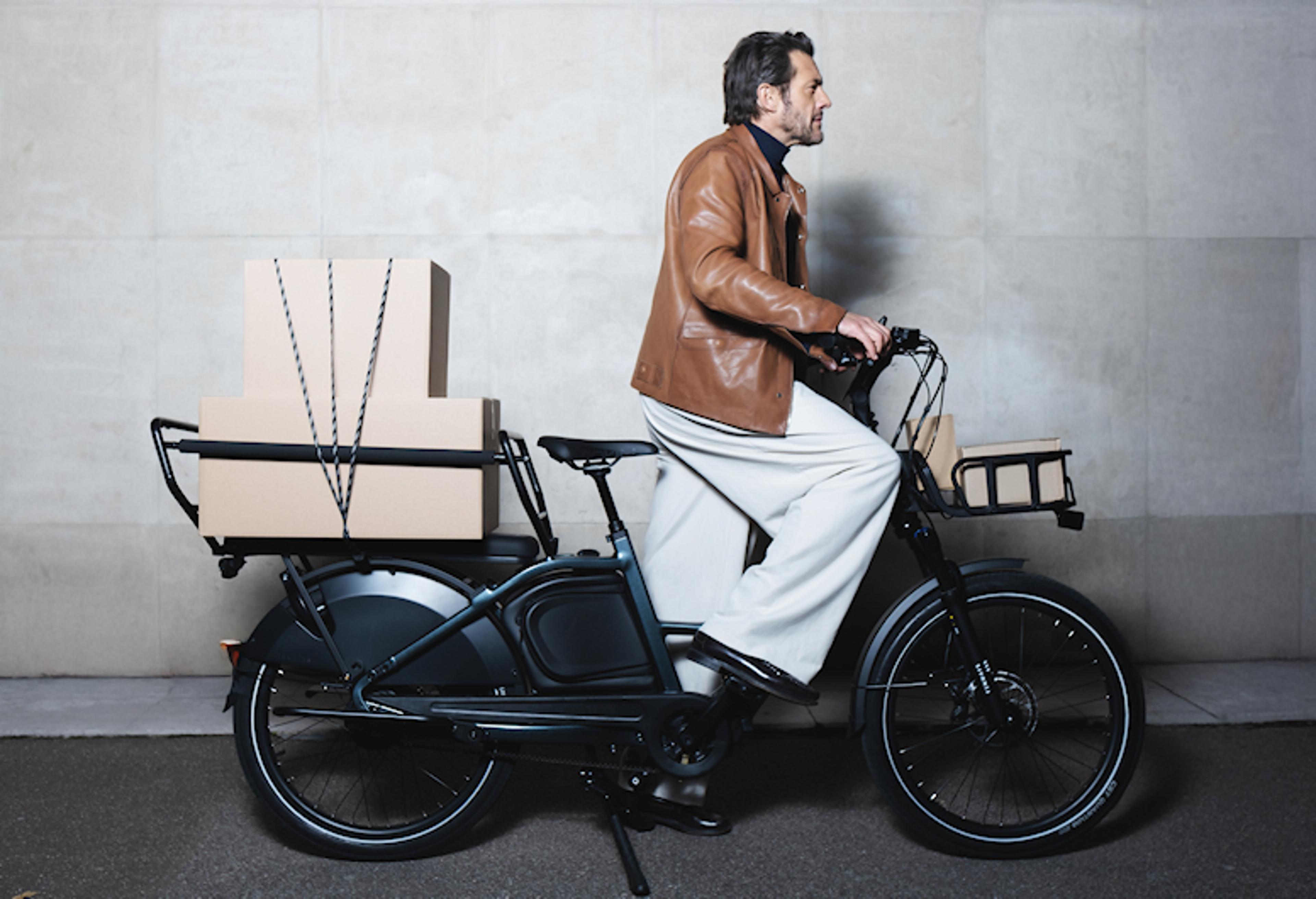 TENWAYS Longtail Duo E-Lastenrad (grau) 3