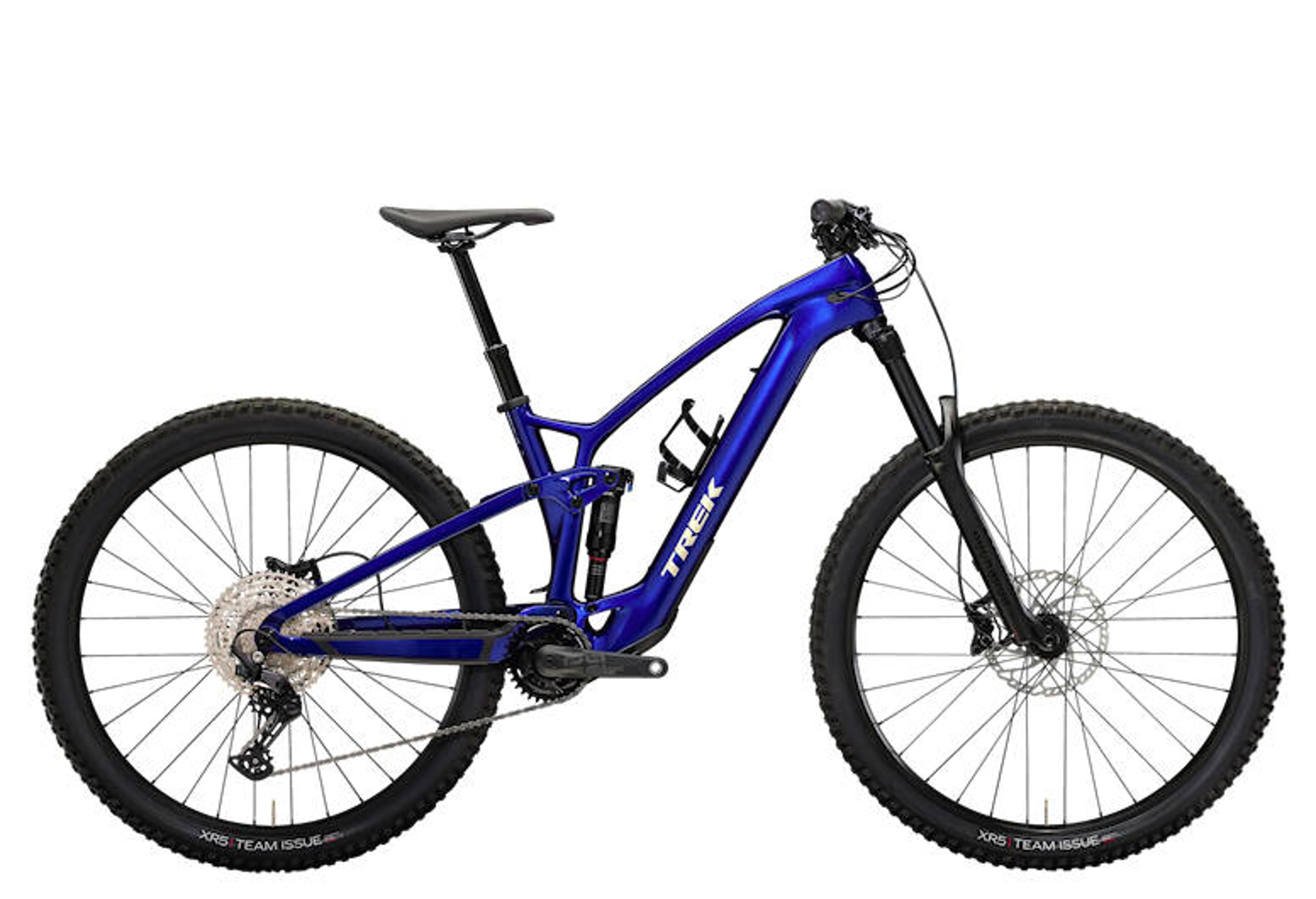 Trek Fuel EXe 9.5 E-Mountainbike (blau) 1