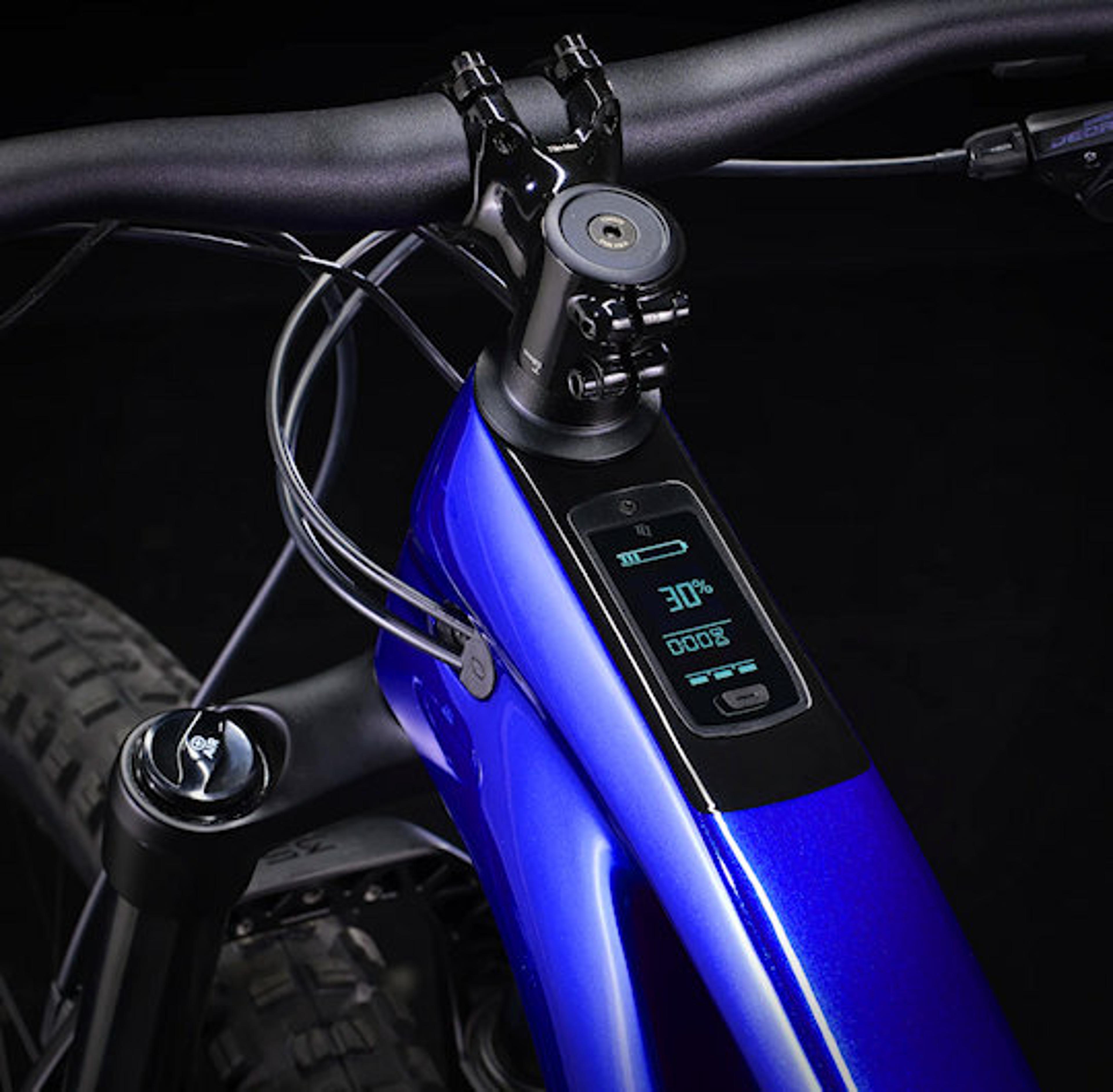 Trek Fuel EXe 9.5 E-Mountainbike (blau) 4