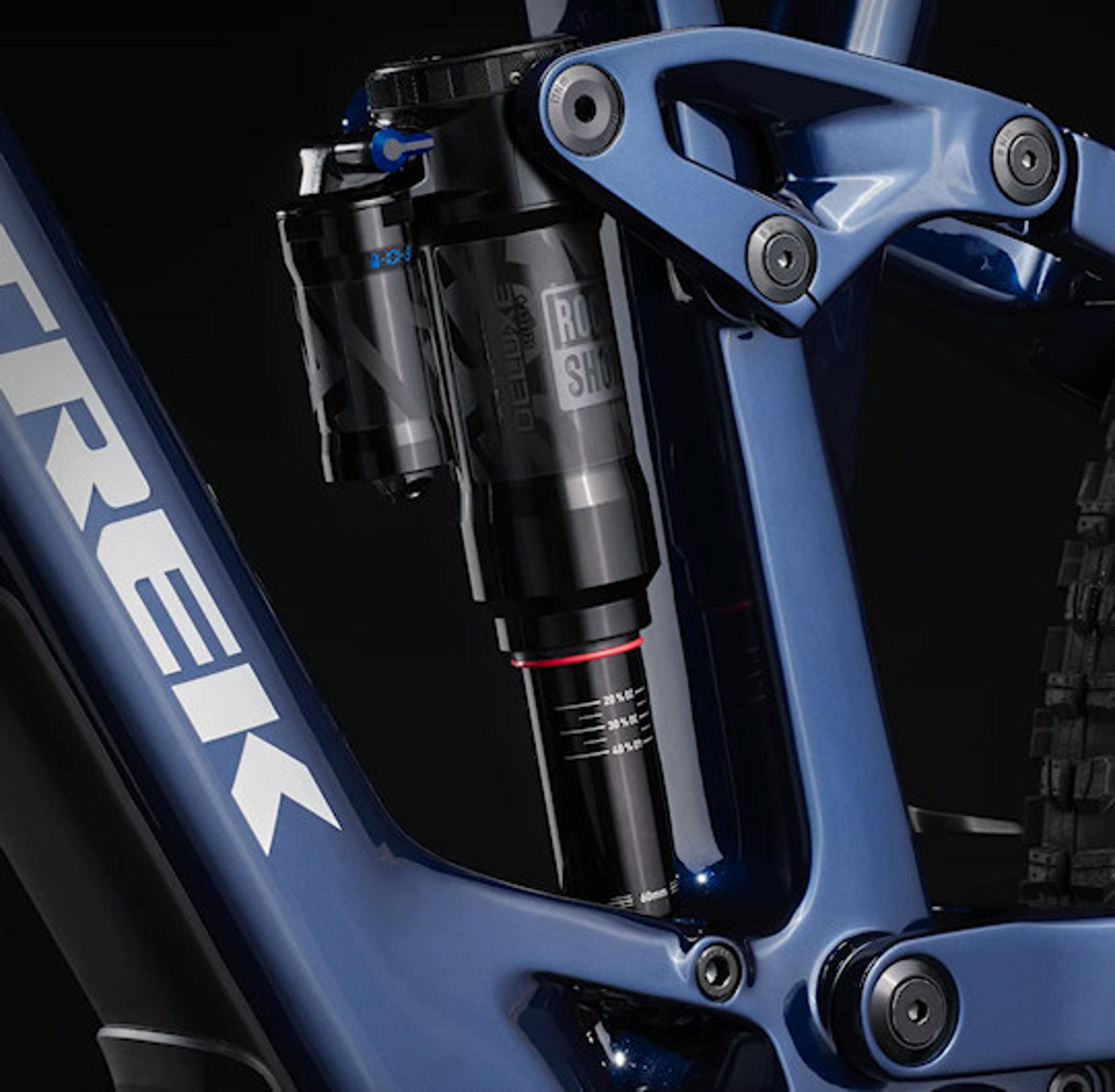 Trek Fuel Exe 9.8 GX AXS E-Mountainbike (blau) 6