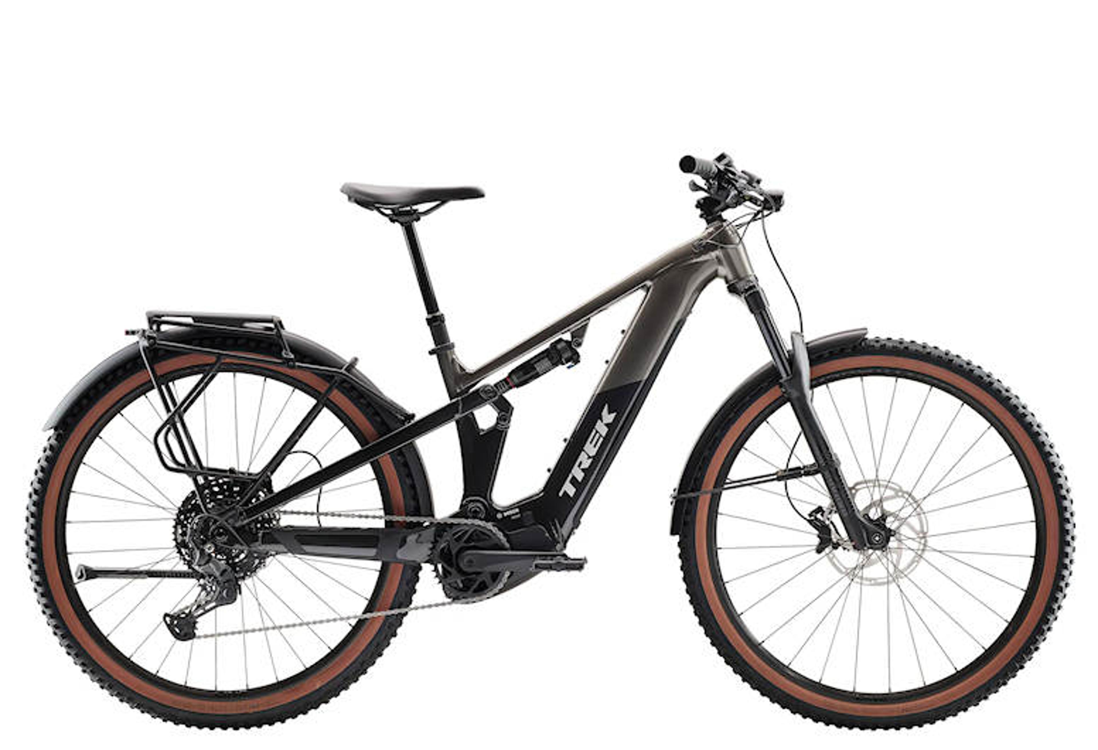 Trek Powerfly+ FS 4 EQ Gen 4 E-Mountainbike (grau) 1