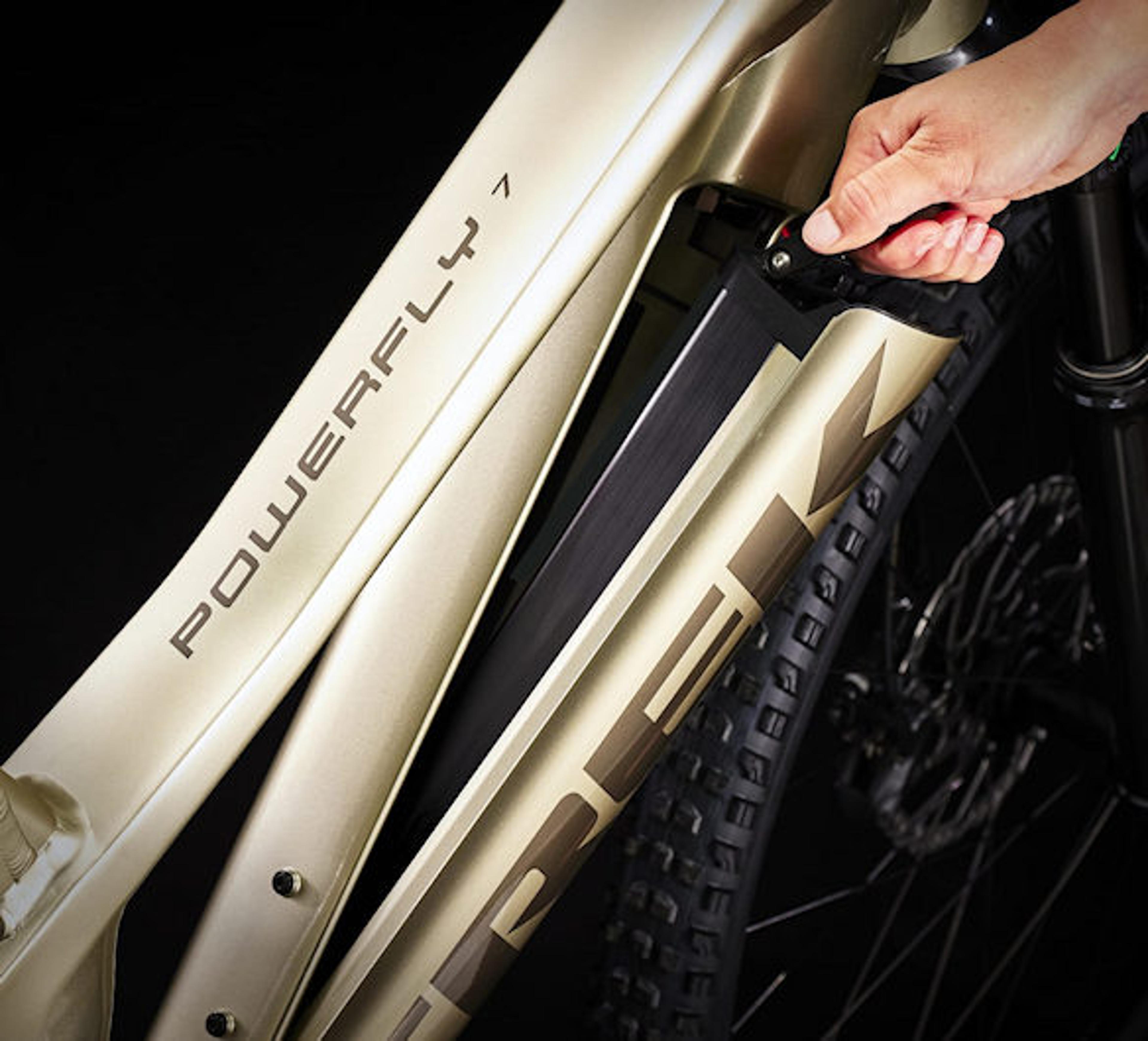 Trek Powerfly FS 7 E-Mountainbike (beige) 5