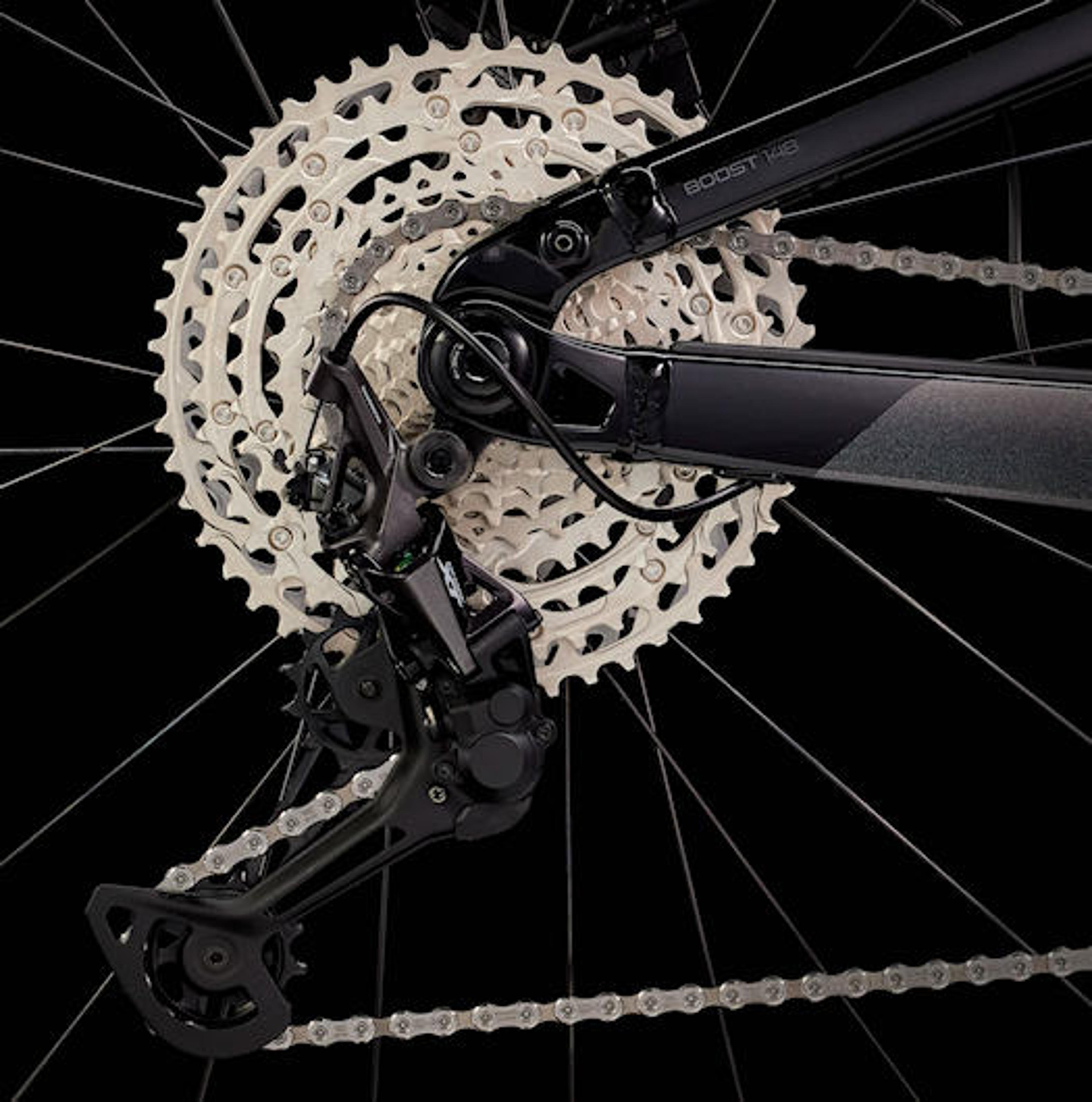 Trek Powerfly FS 7 E-Mountainbike (grau) 5