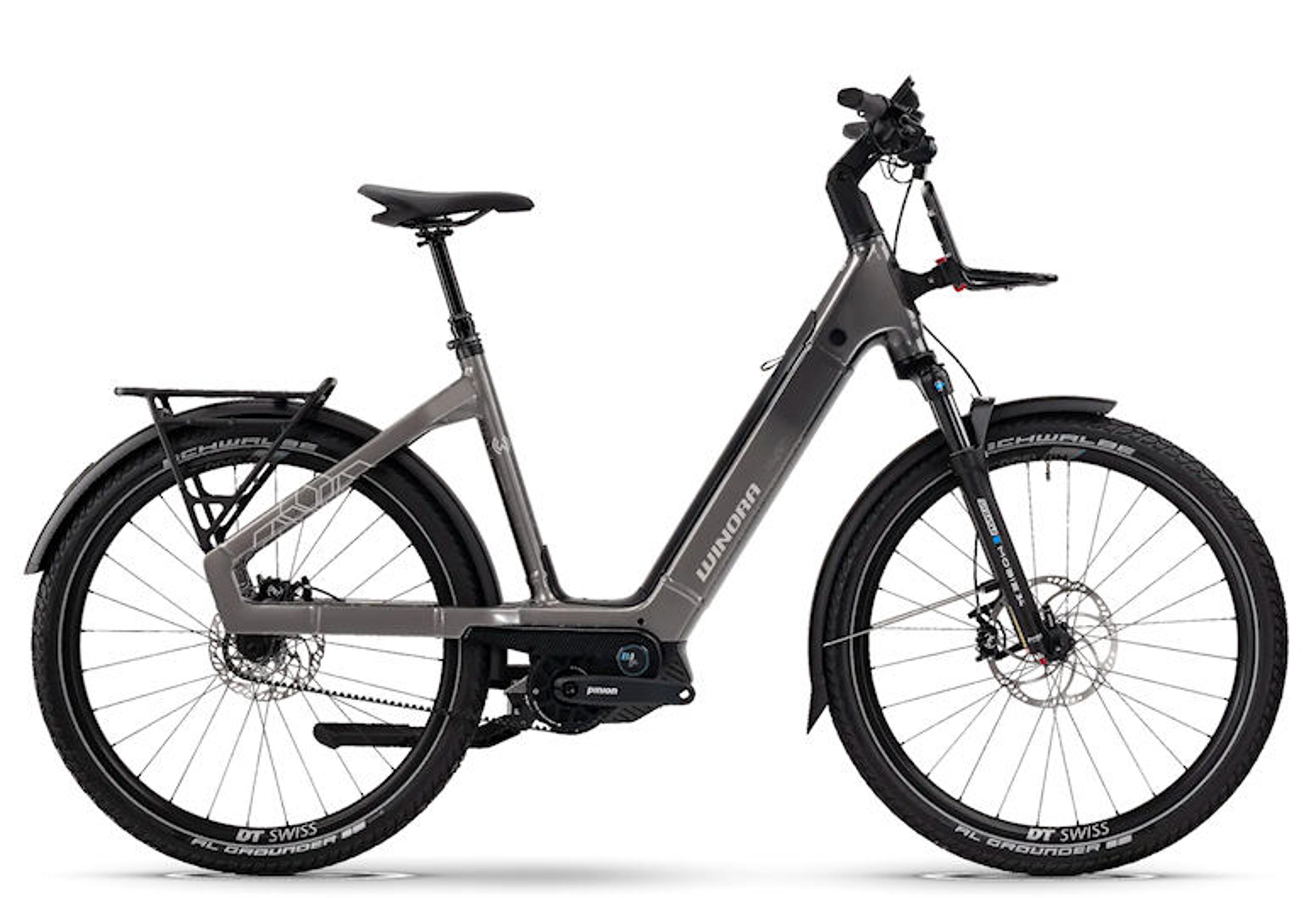 WINORA Sinus AS E-Citybike (grau) 1