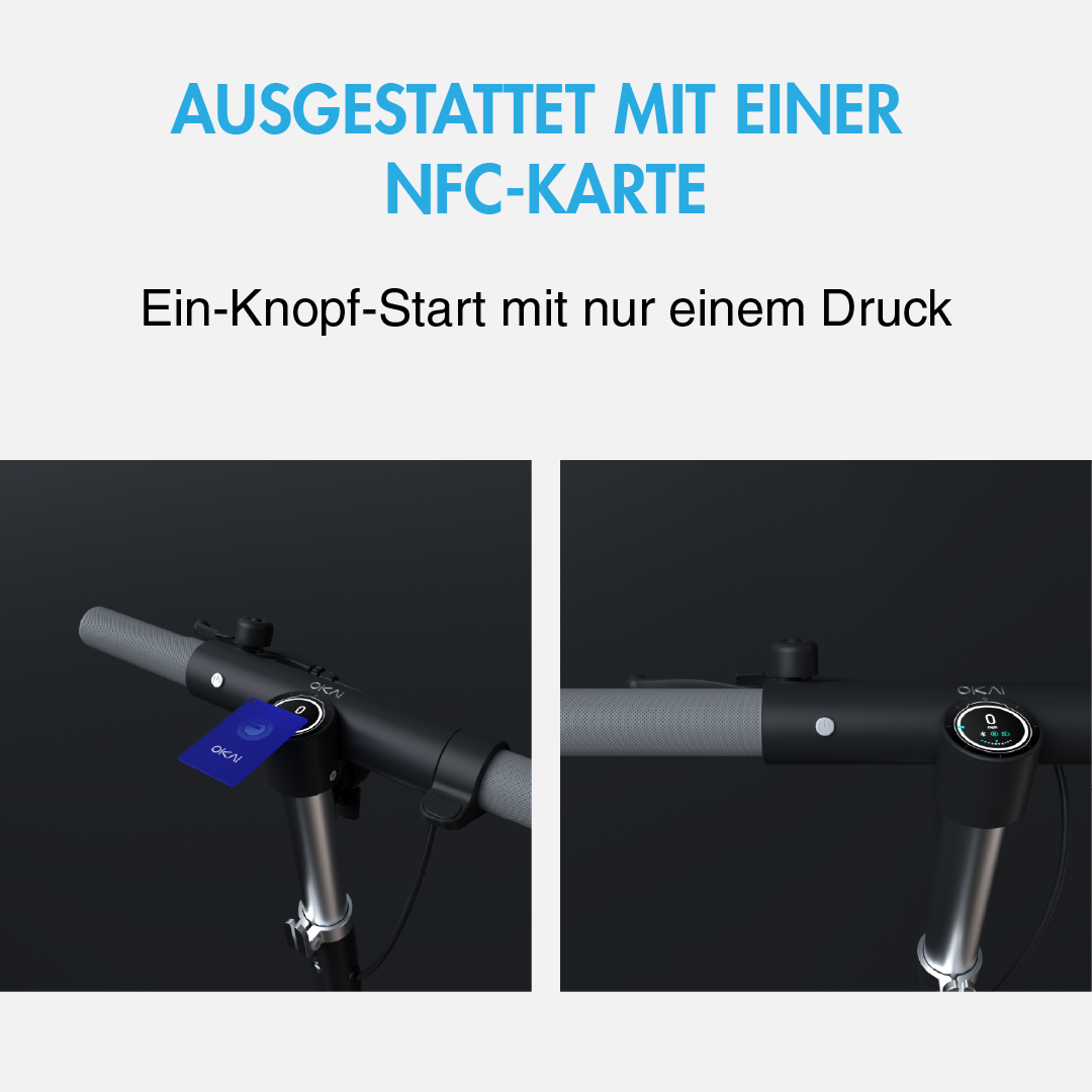 OKAI Neon ES20 E-Scooter (weiß) 4