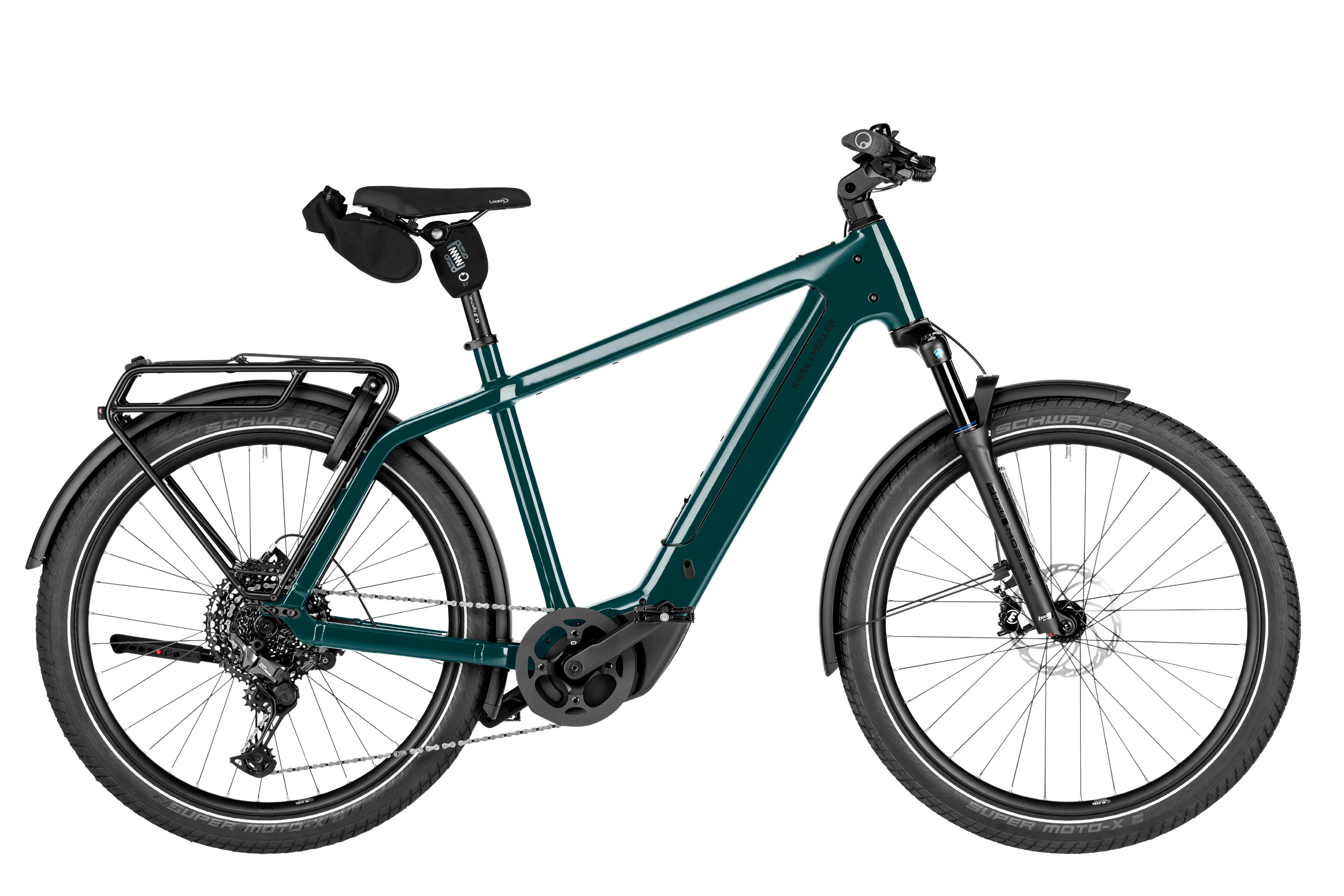 Riese & Müller Charger5 touring E-Trekkingbikes (grün) 1