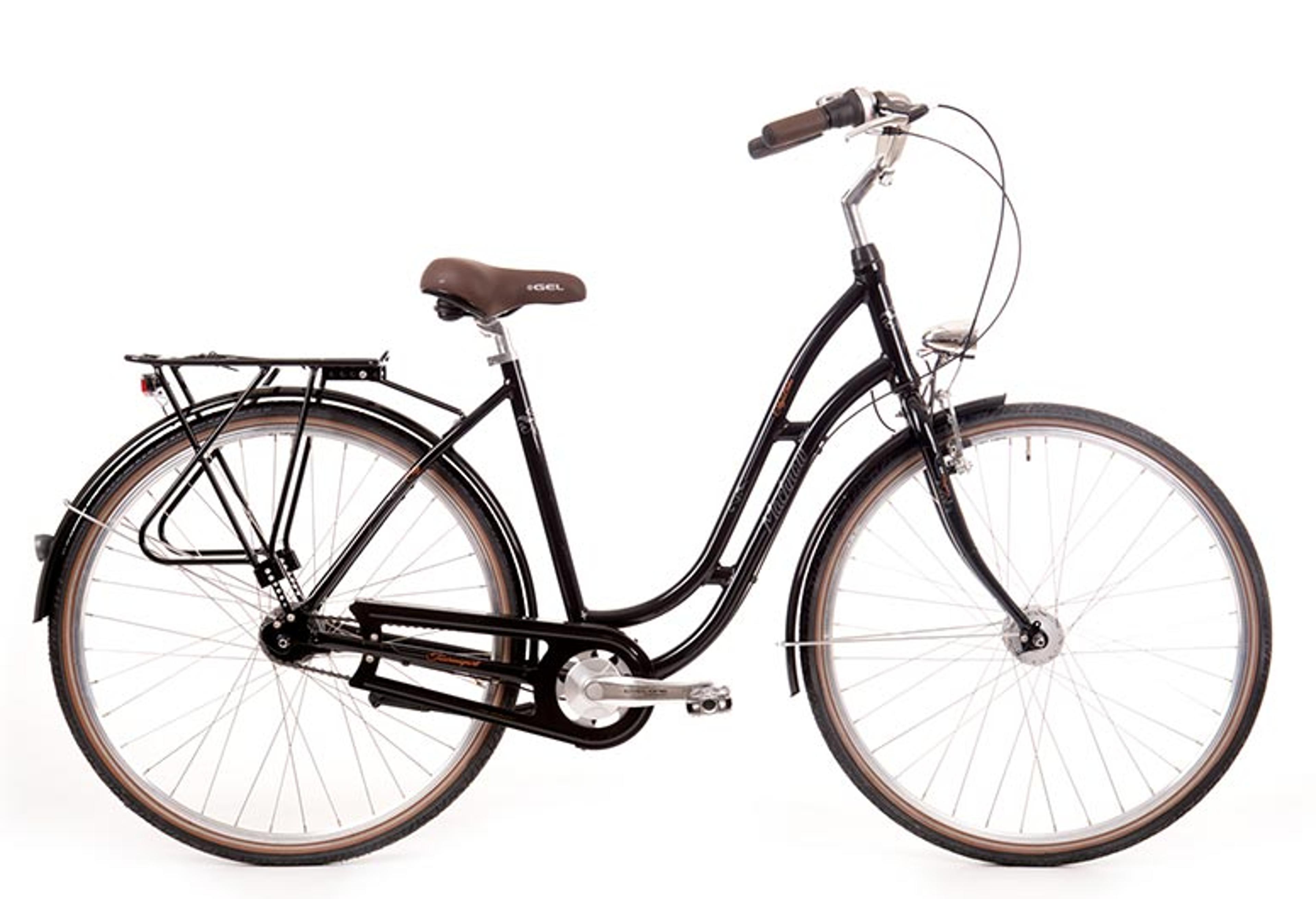 Machnow City Retro Citybike (schwarz) 1