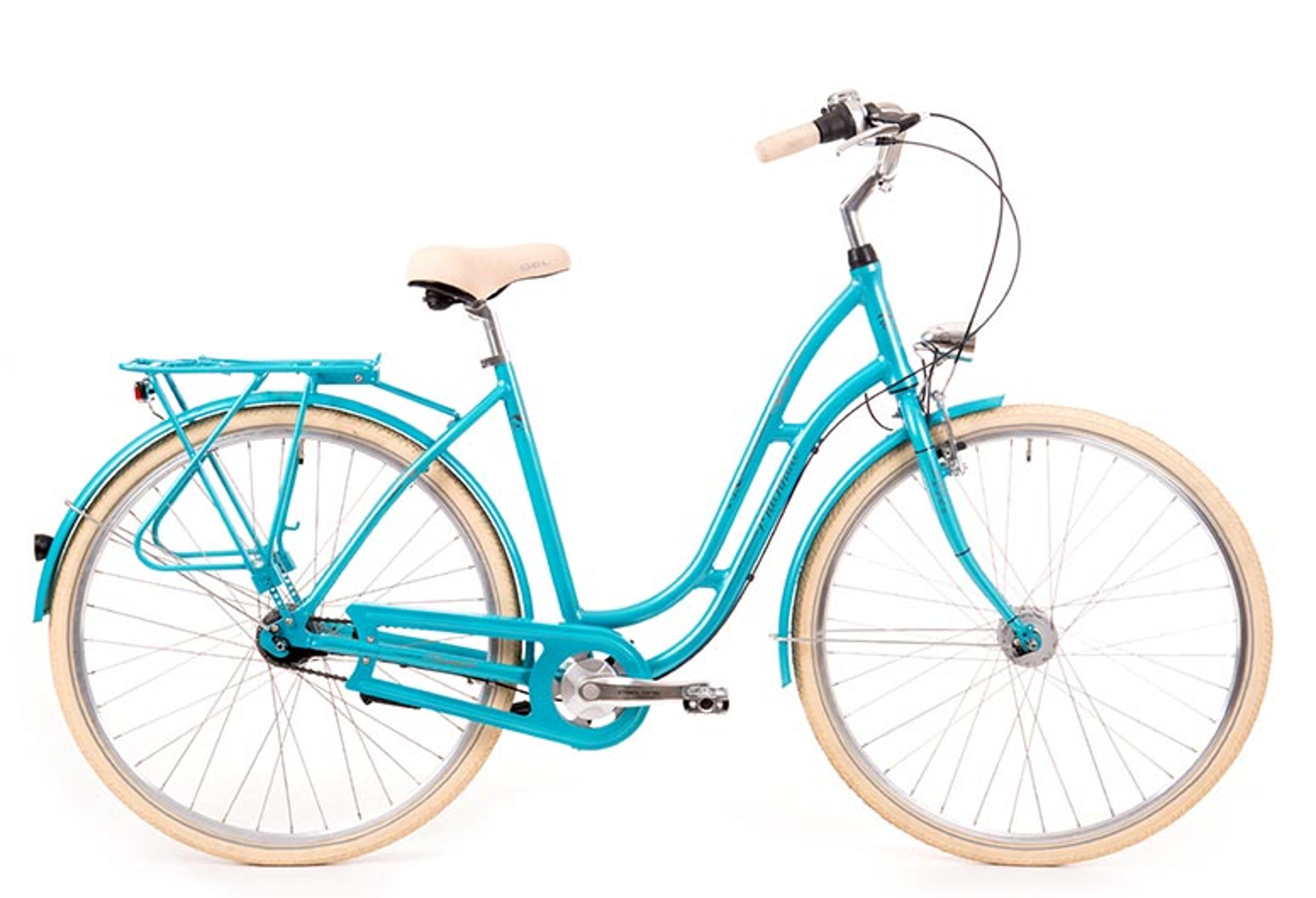 Machnow City Retro Citybike (türkis) 1