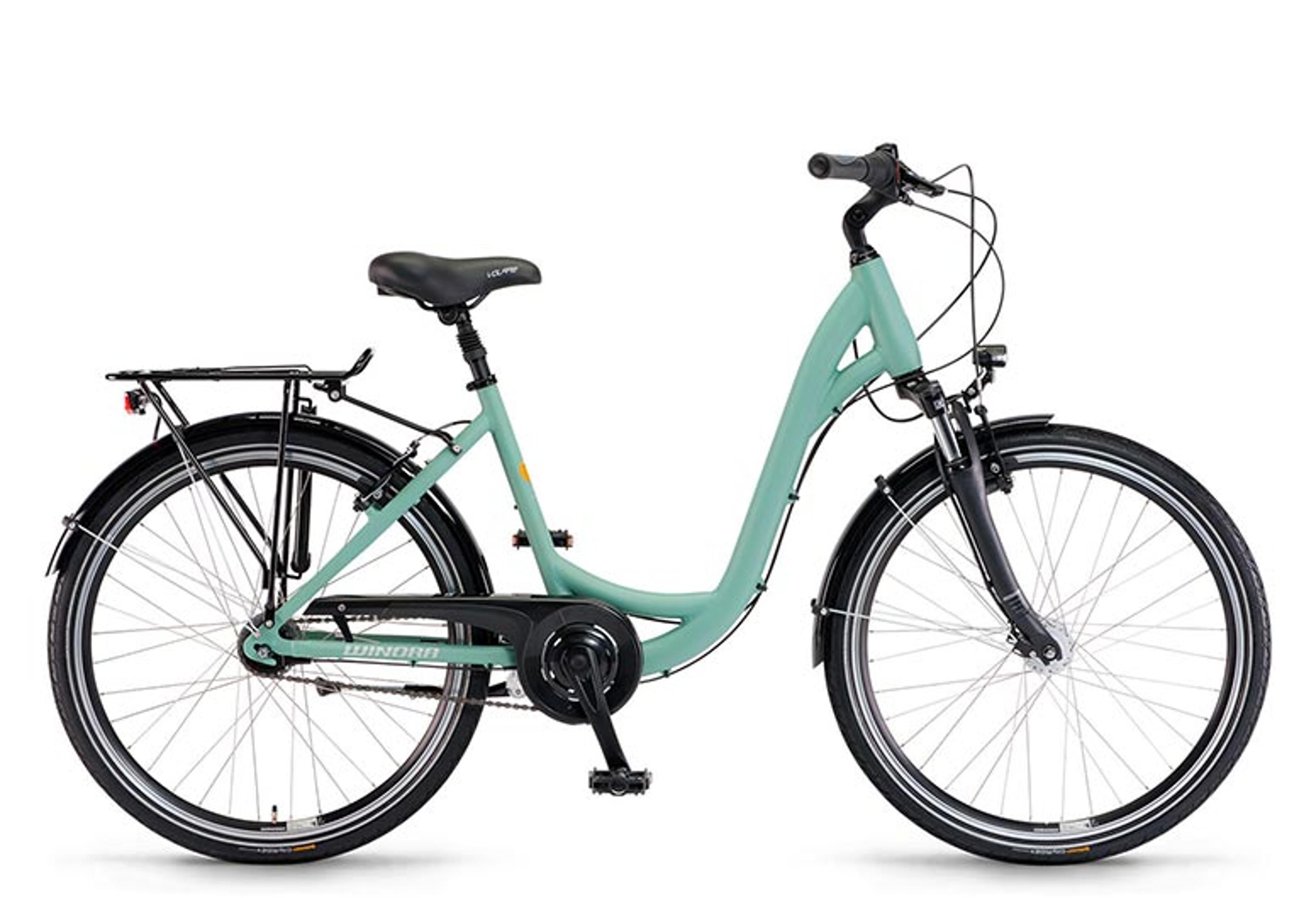 WINORA Holiday N7 Citybike (grün) 1