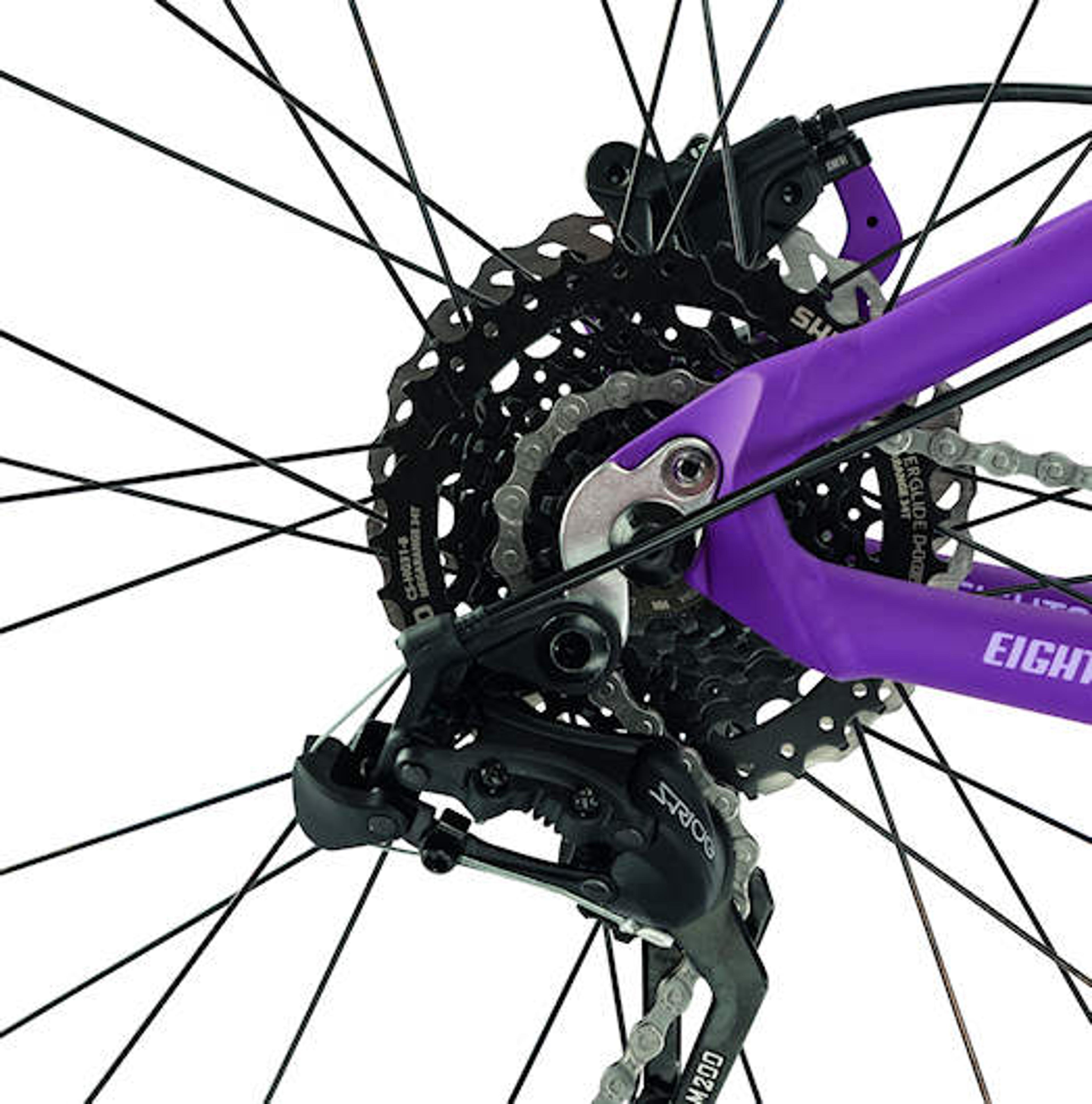Eightshot X-COADY 24 SL DISC Kinderfahrrad 24 Zoll (lila) 4