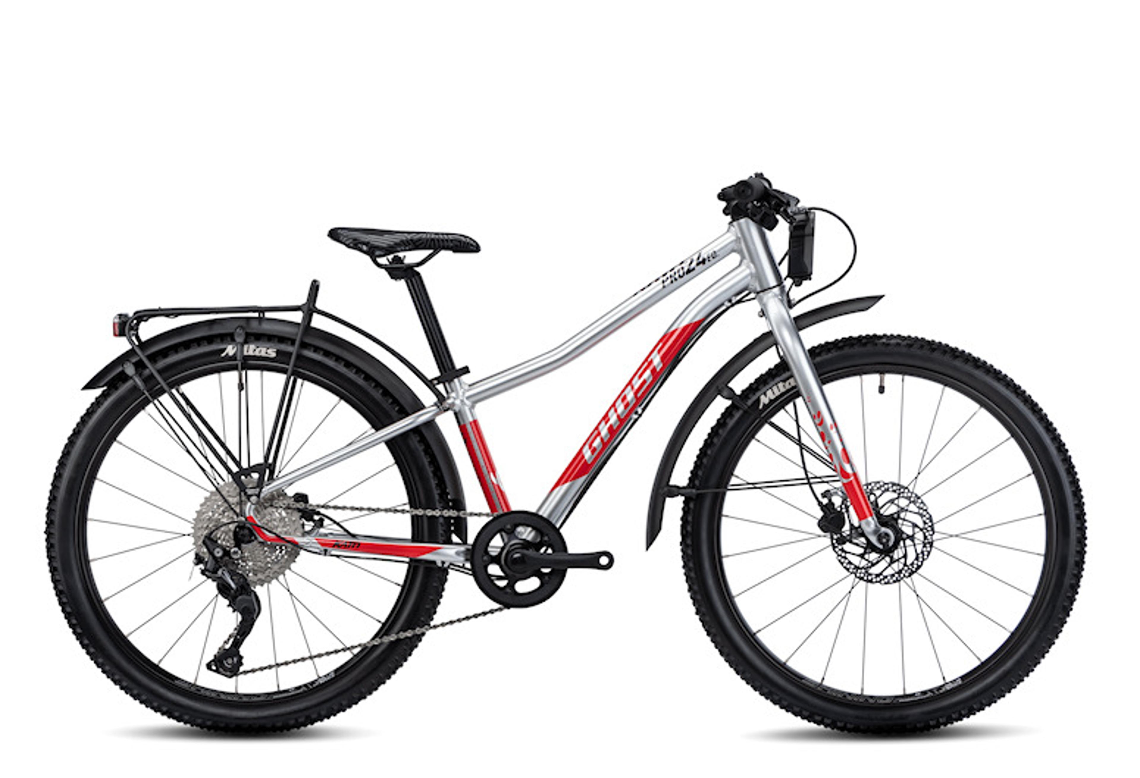 GHOST Kato 24 Pro EQ Kinderfahrrad 24 Zoll (silber) 1